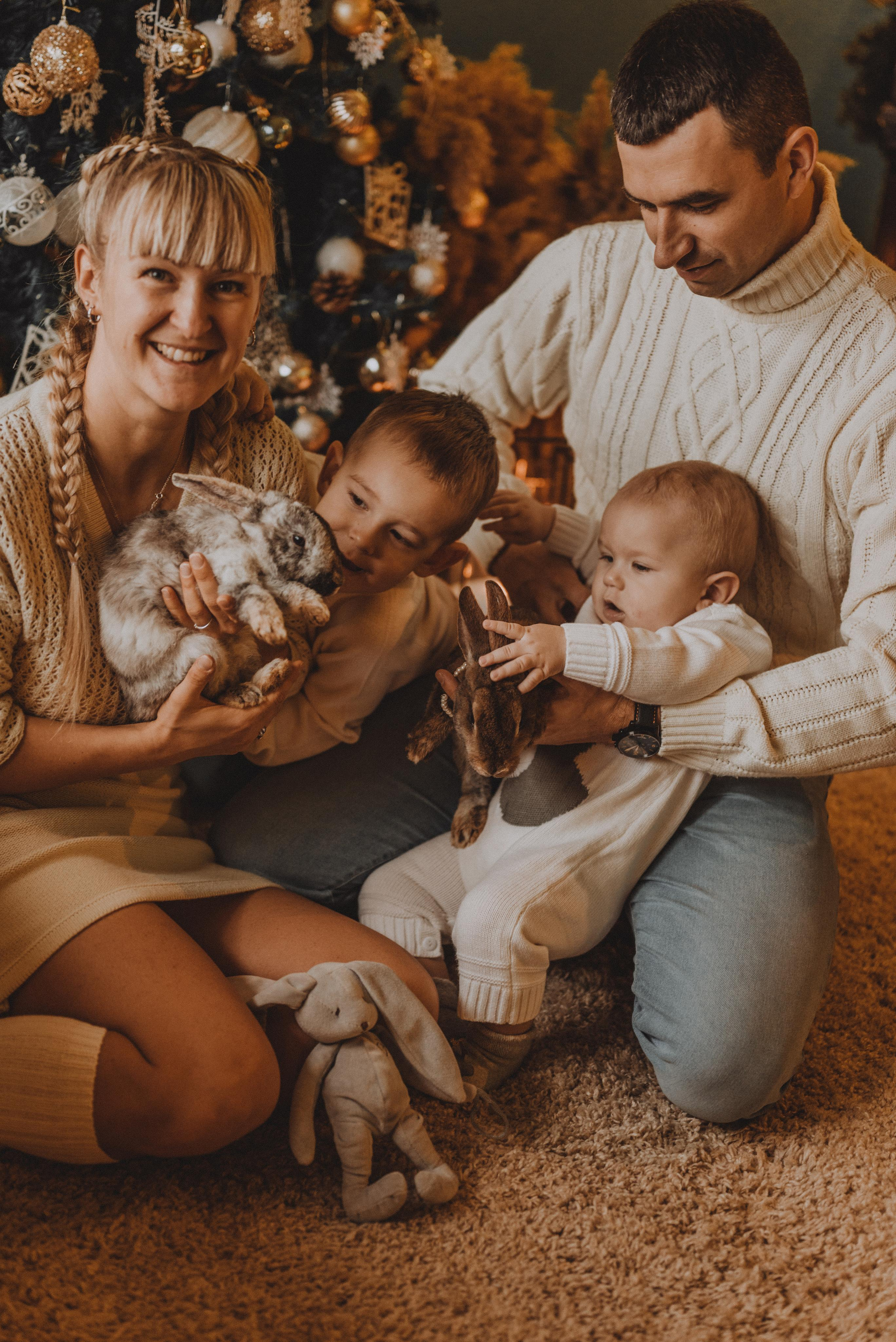 Иван, Дарья, Ярослав и Ростислав. Фотограф Кристина Пархоменко