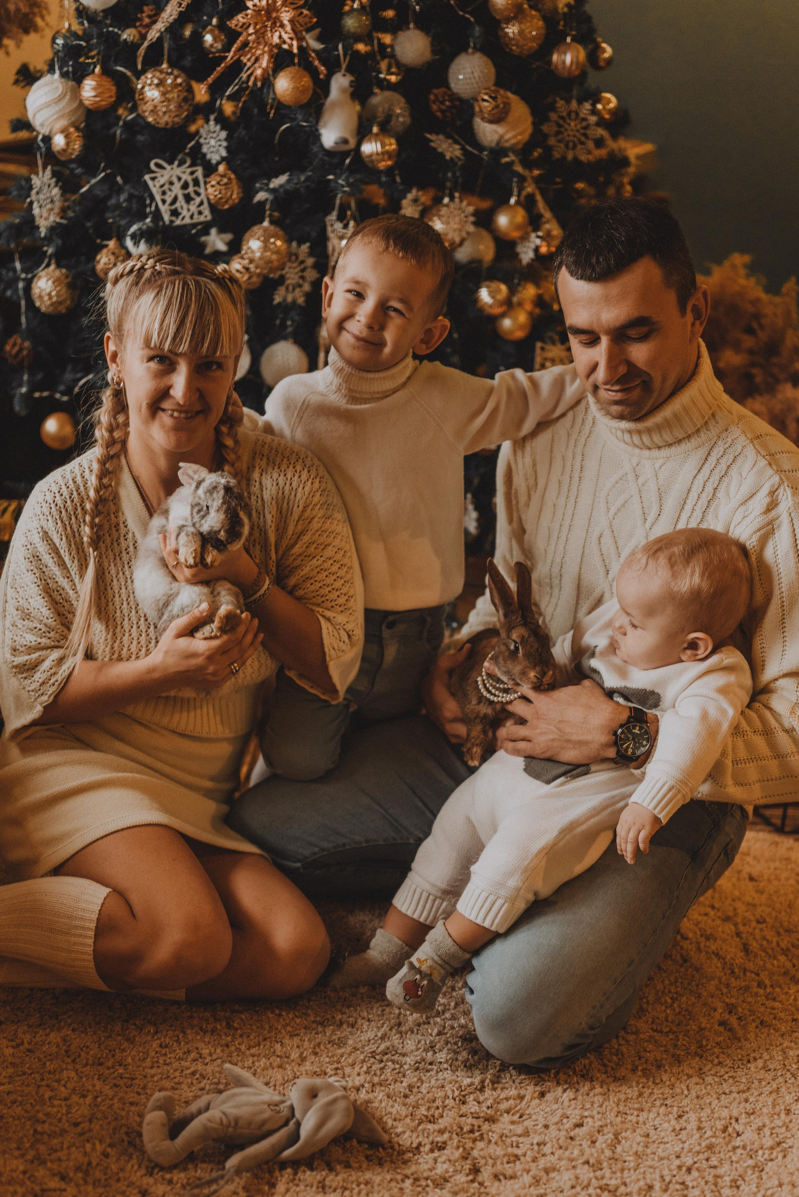 Иван, Дарья, Ярослав и Ростислав. Фотограф Кристина Пархоменко