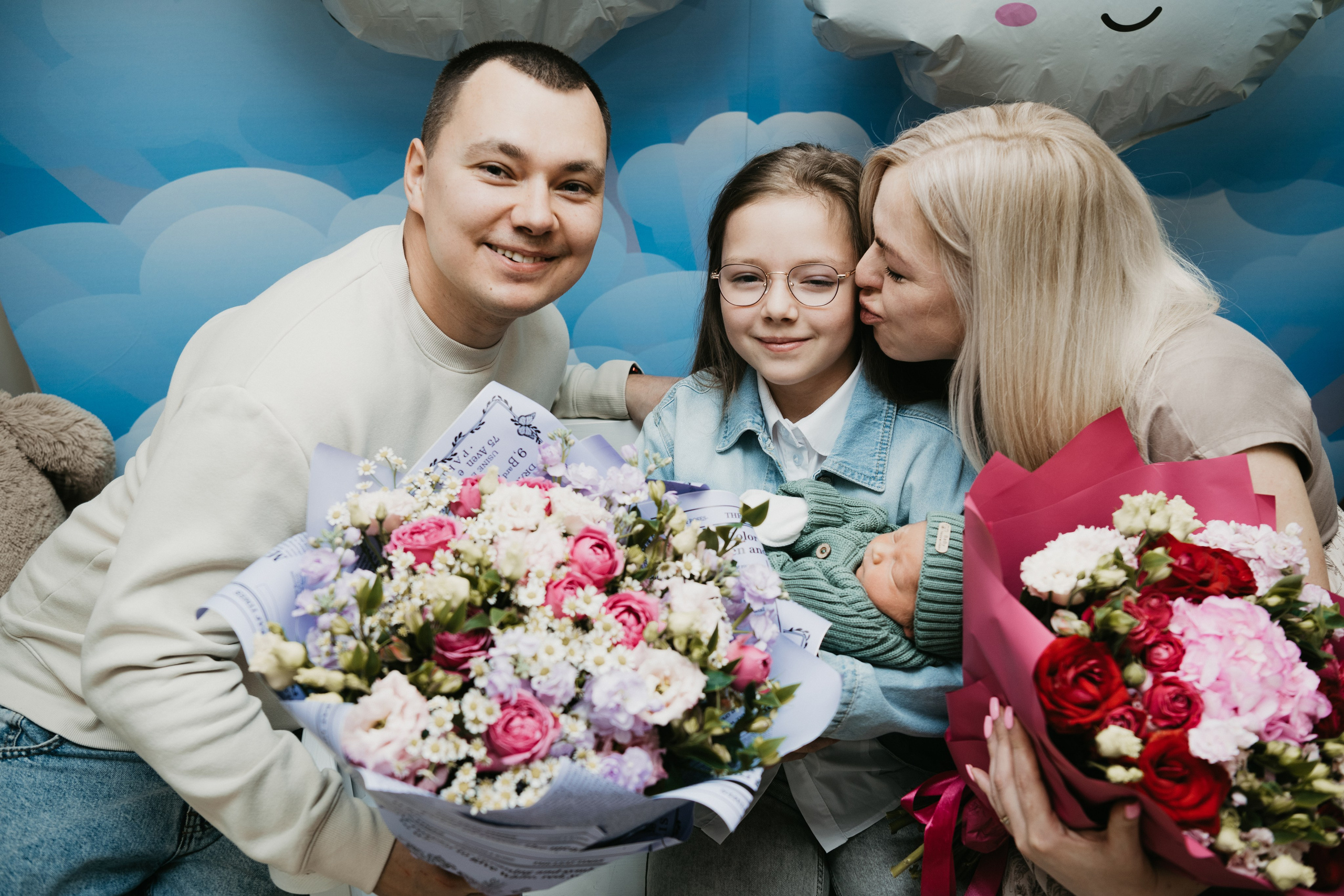 Выписка Степана на Севастопольском. Фотограф на выписку из роддома в Москве и МО