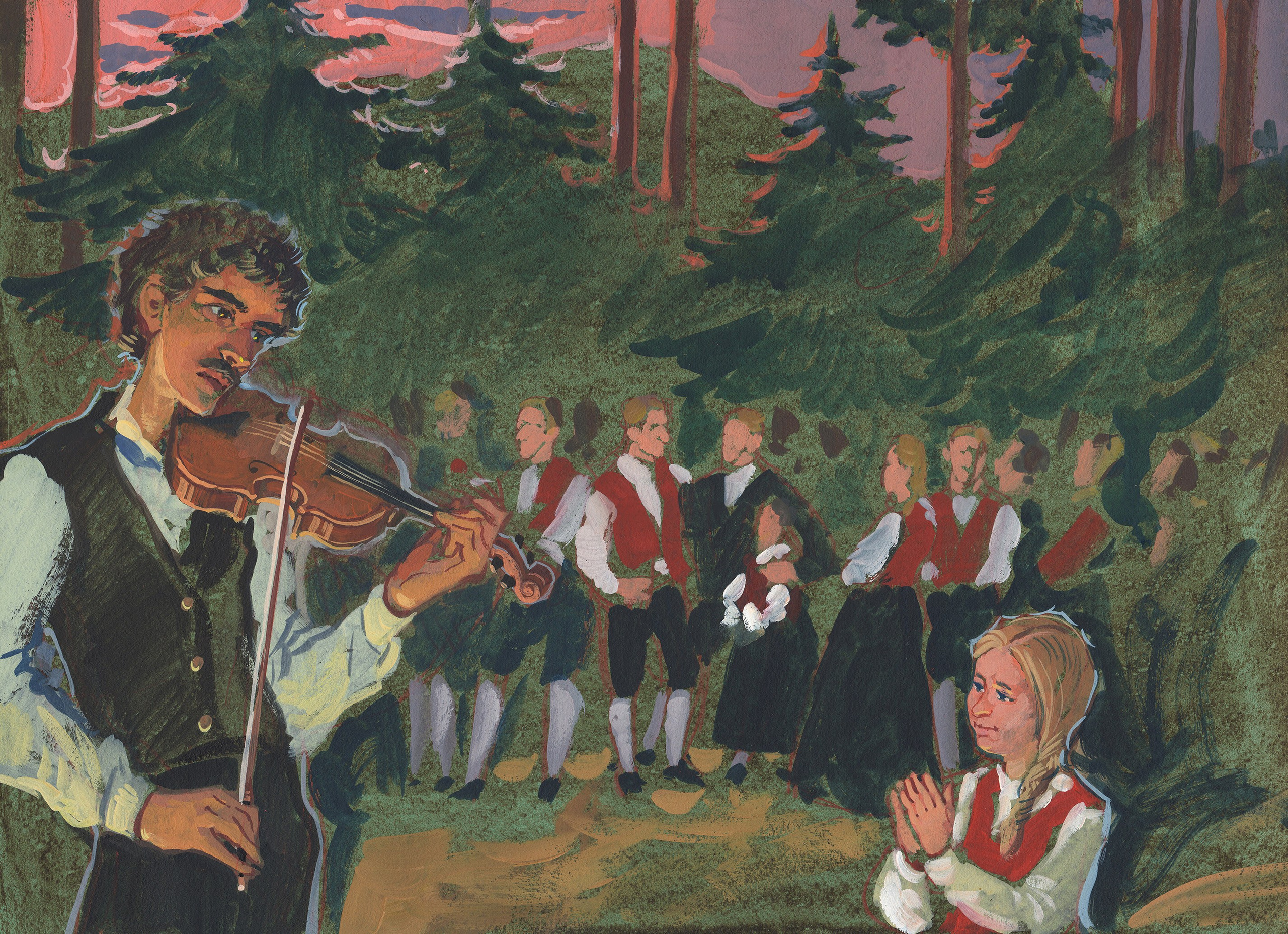 Григ. Художник Анна Хопта