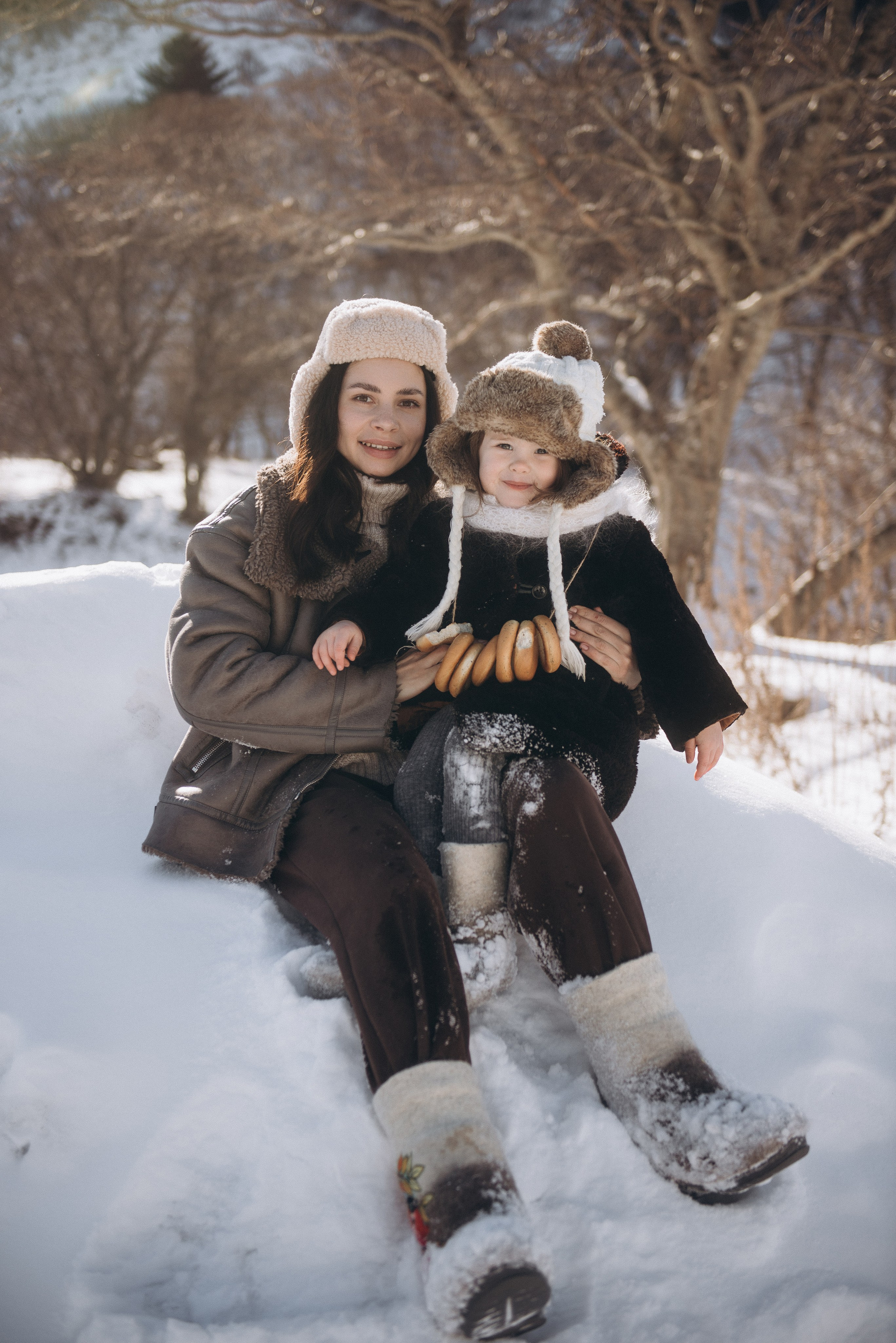 Женя и Анюта. Ирина Метелица фотограф на Шикотане