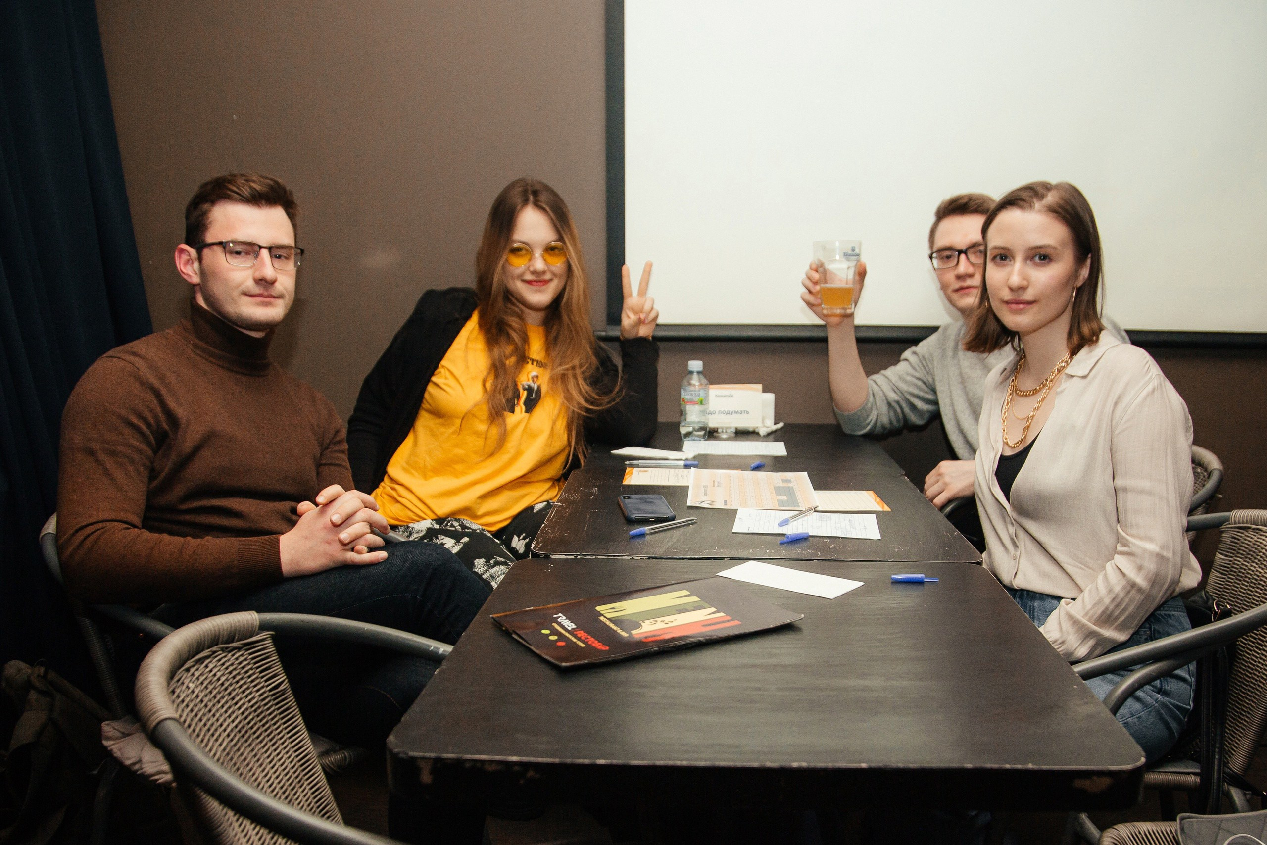 Фотосъемка квиза — кино и музыка. Свадебный фотограф Александр Абрамов Москва / Зеленоград