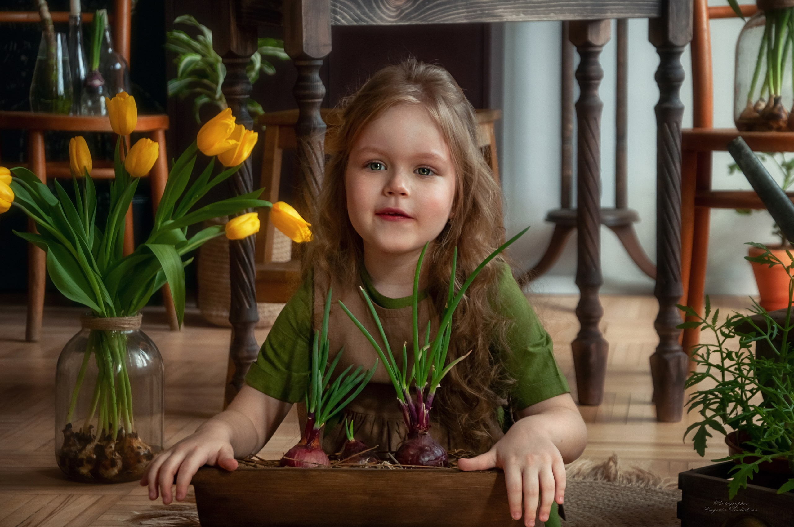 Детский портрет. Фотохудожник и фоторежиссёр Евгения Будякова