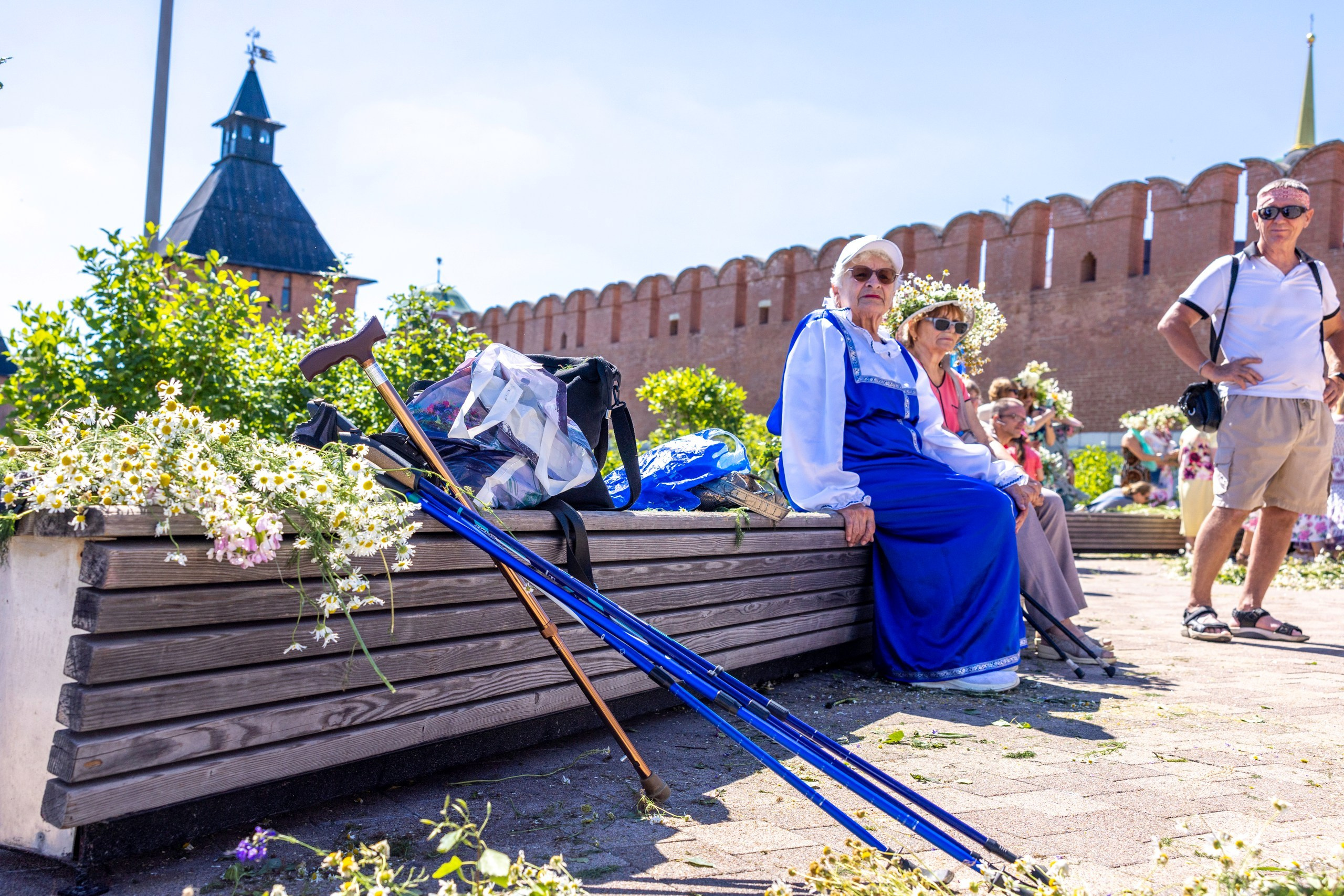 Фестиваль «Ромашковый хоровод». Северная ходьба. Фотограф в Туле Крупский АнДРей. Фотостудия «КАДР71» в Туле