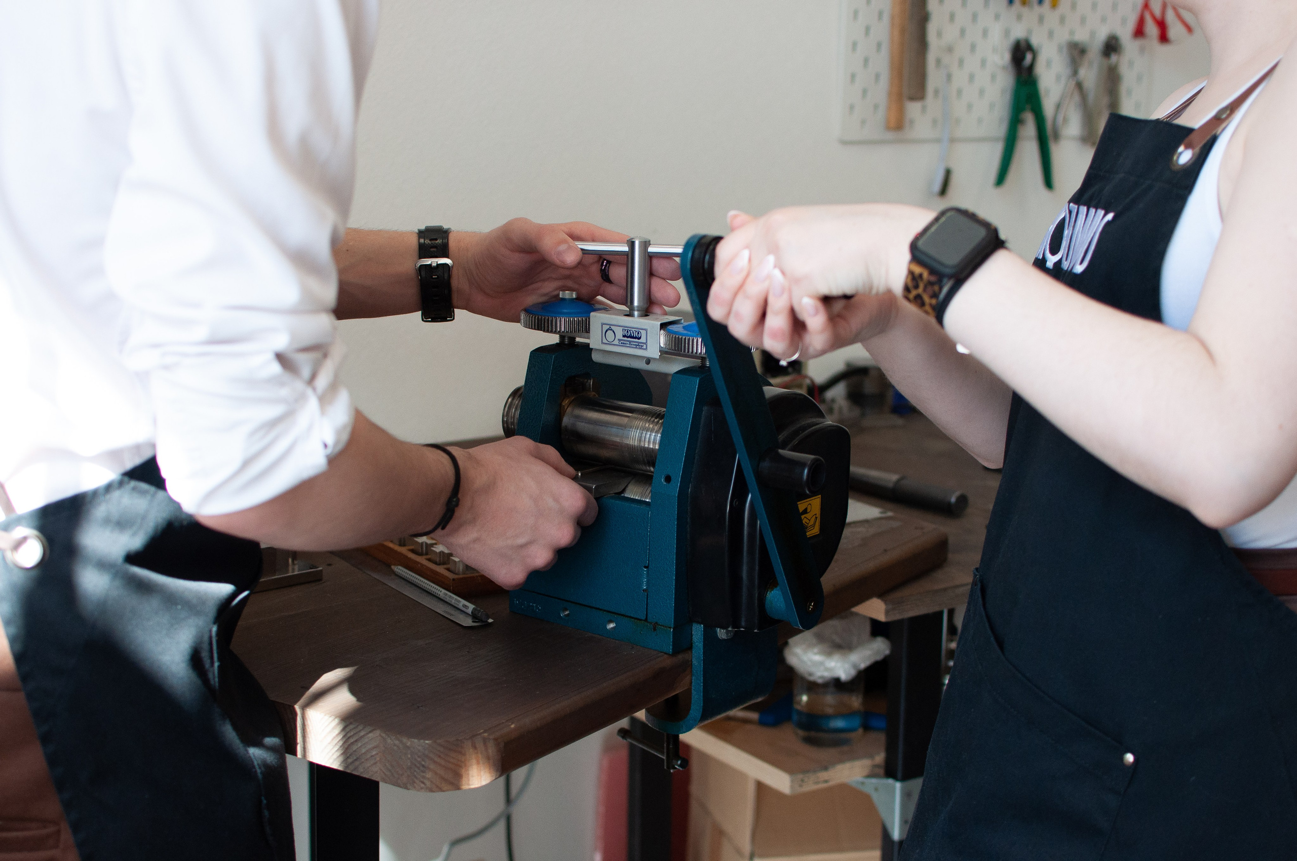 В мастерской. Фотограф Тюмень Александра Звягинцева