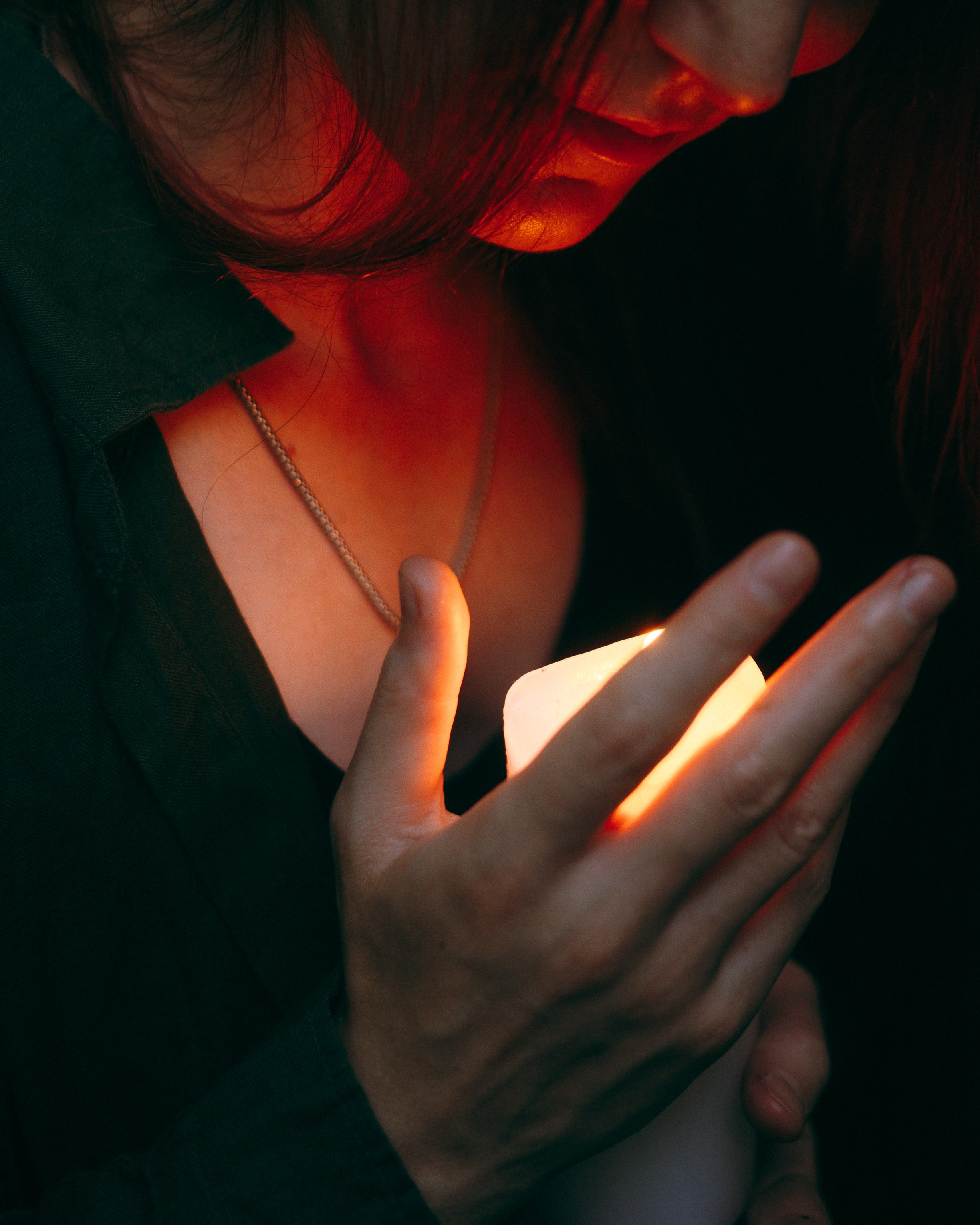 Женская съёмка на капище. Фотоведьма Дарья Нечинская