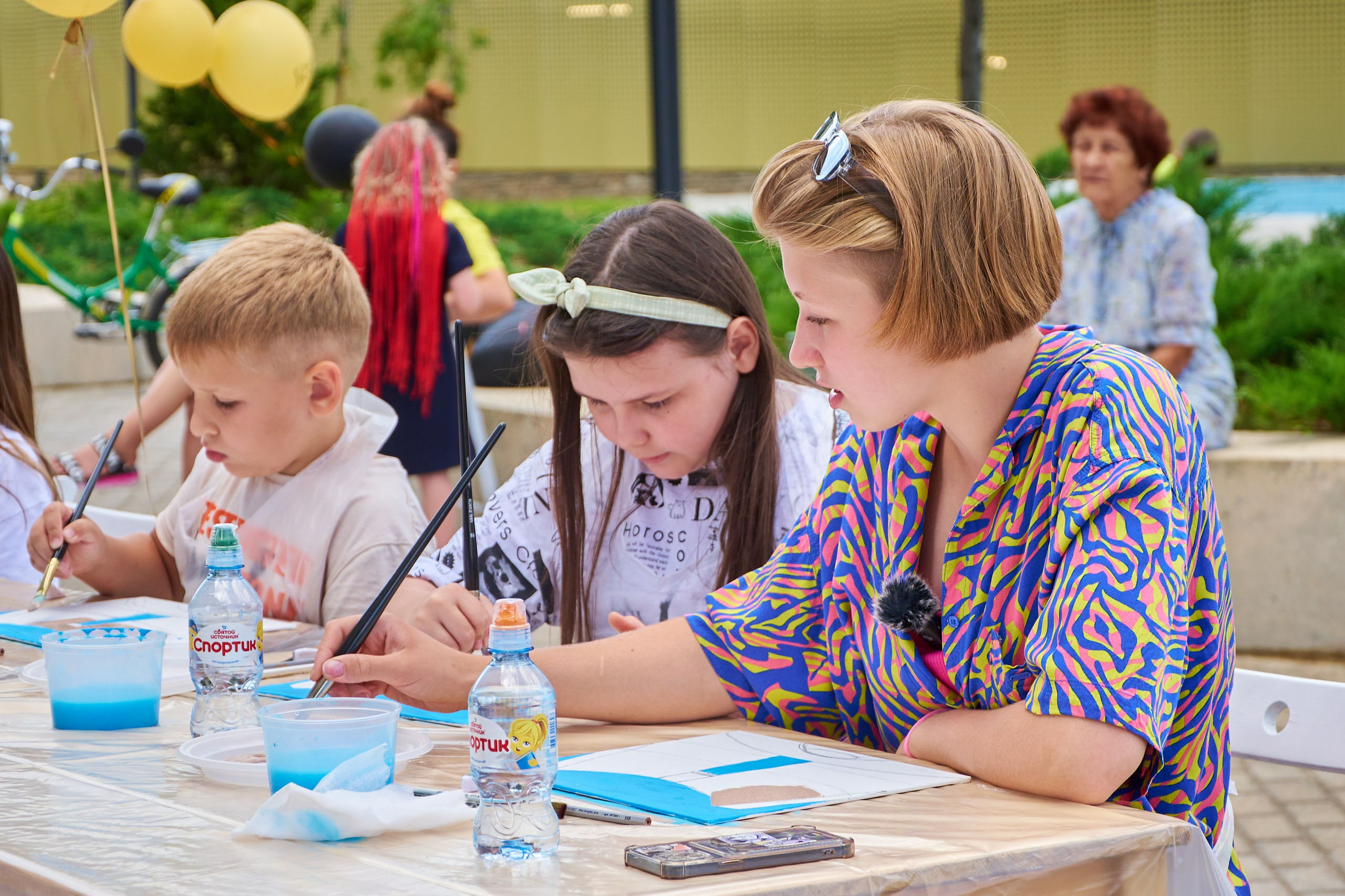 Мастер-класс по рисованию, Щелково, Ривер-хаус. Фотограф Щёлково