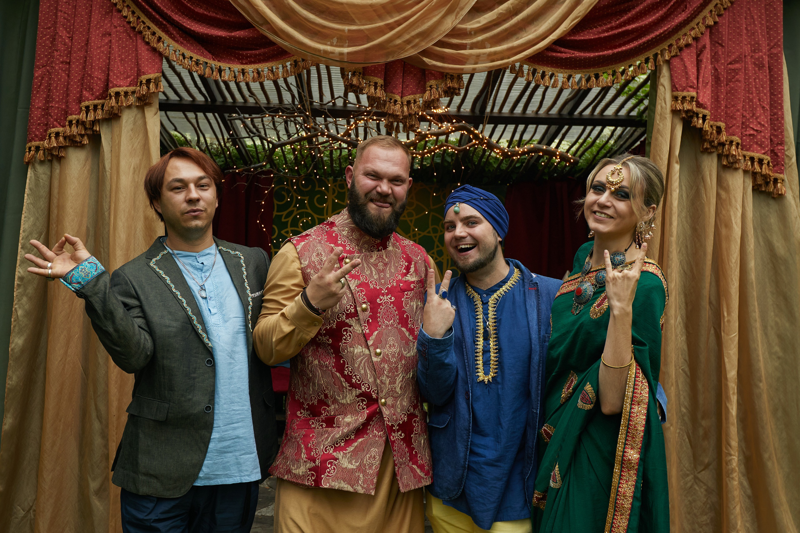 Boombay Day. Rich Event Decor