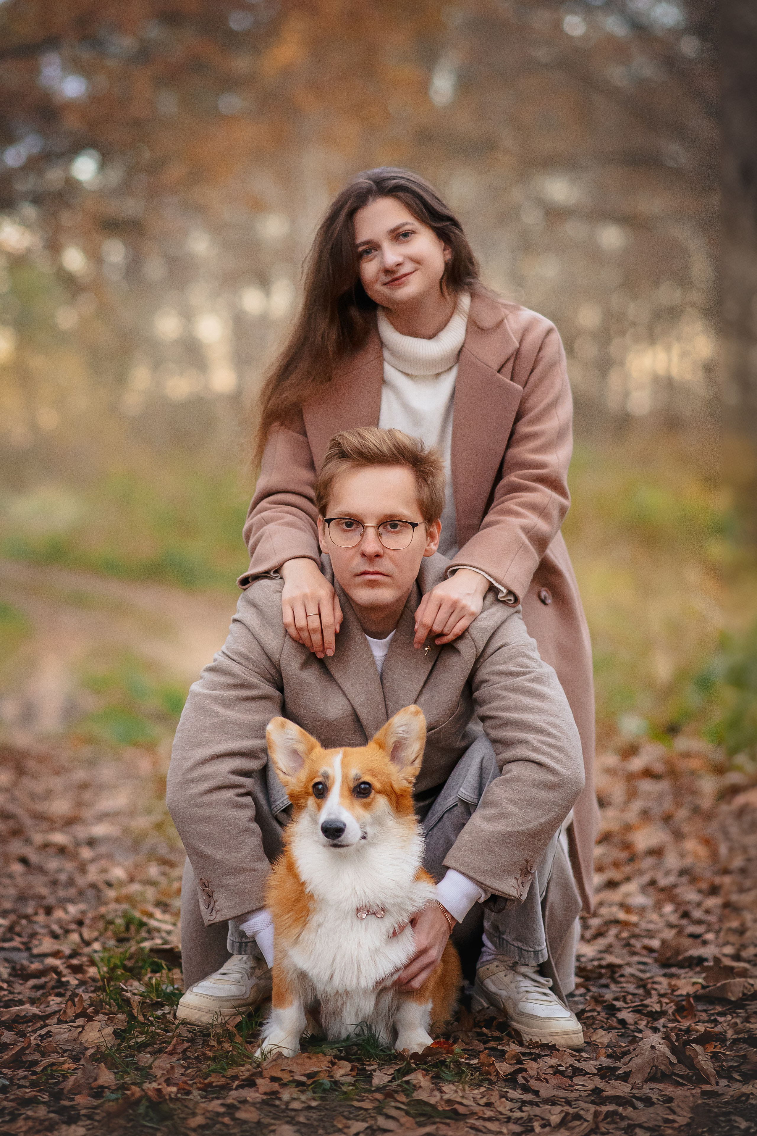 Максим, Аня и Челси — 19.10.2024. Фотограф — Анималист | Анна Абрамова