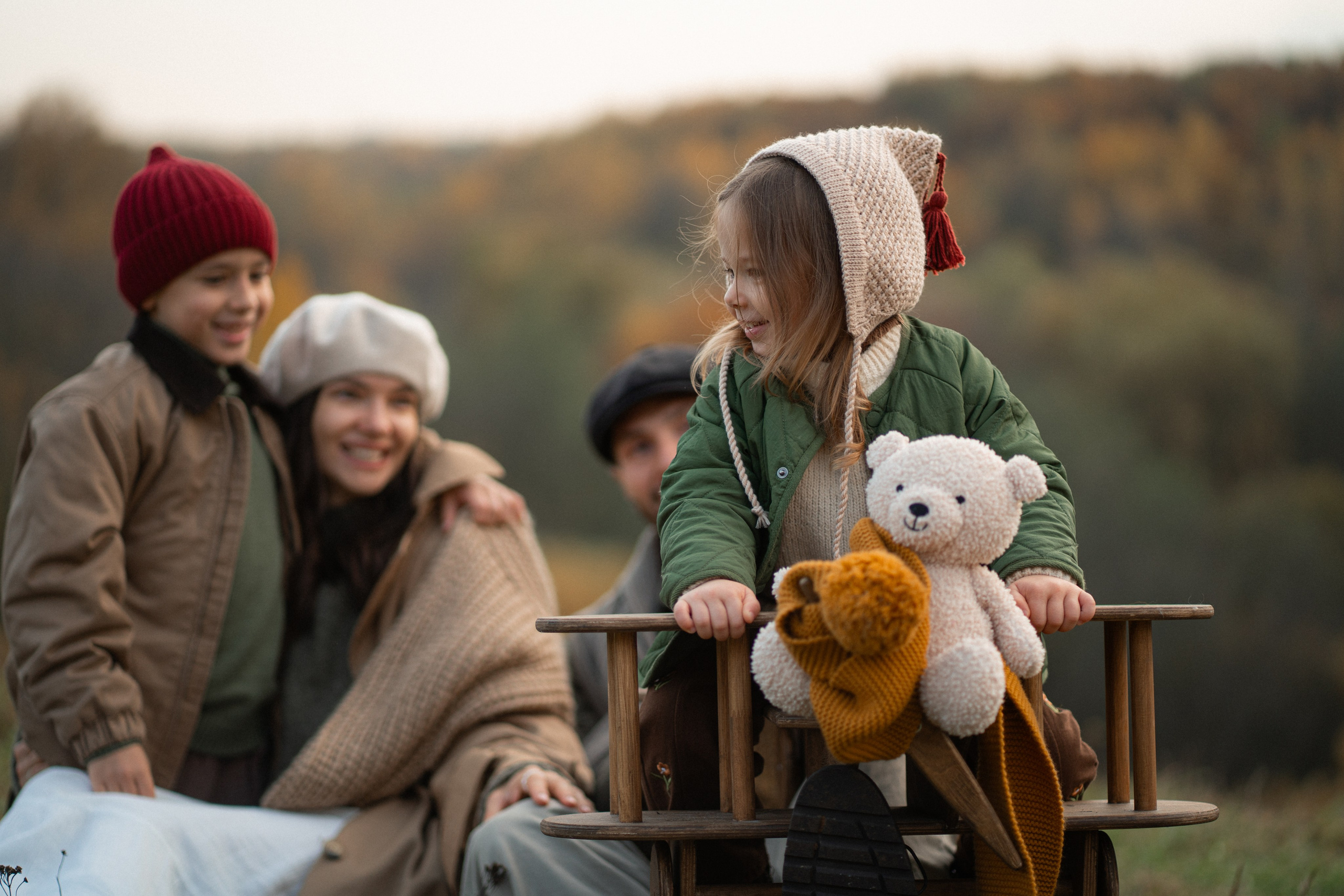 Осень в Цаицыно. Семейный и детский фотограф Мария Лютикова
