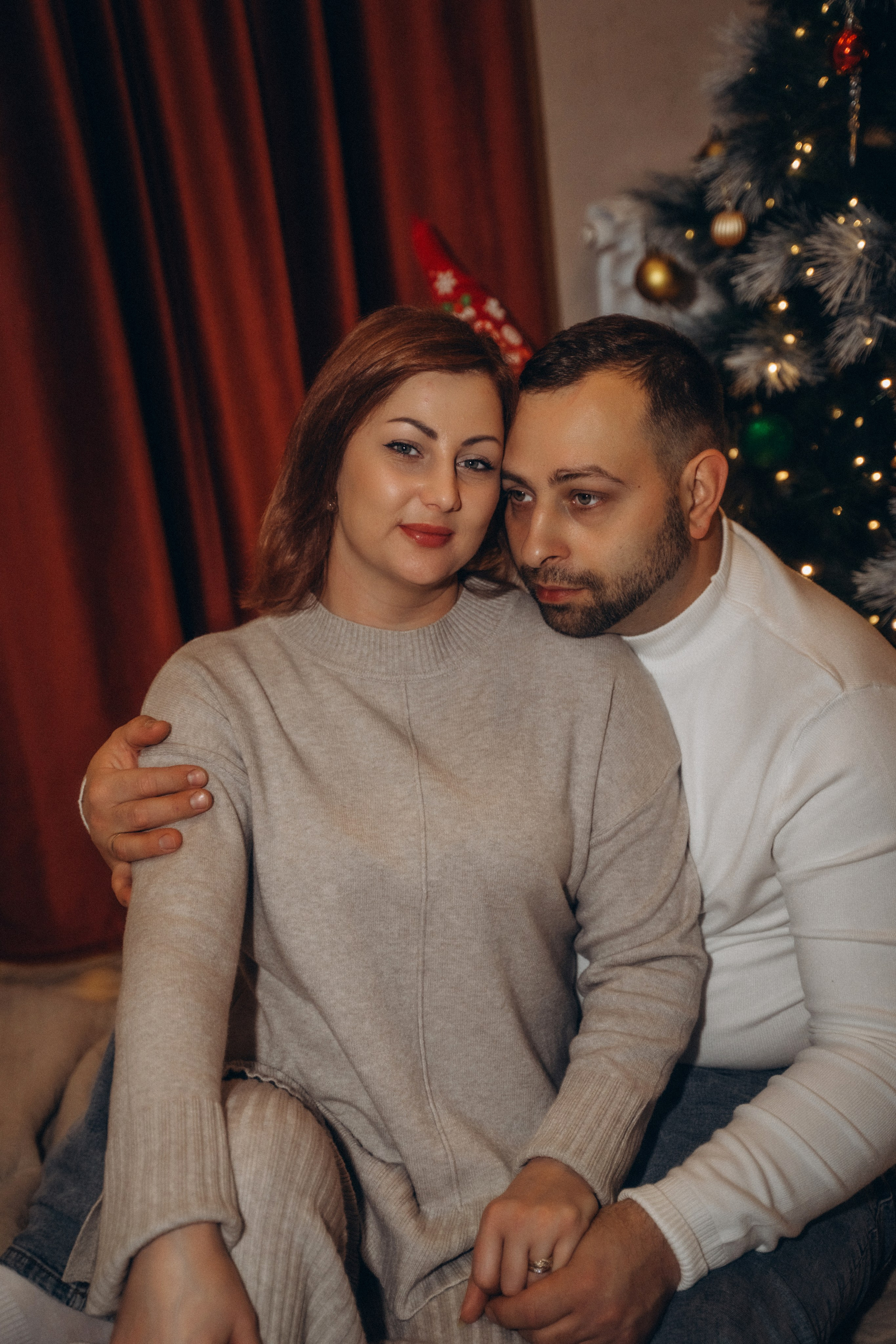 Семья Киприяновы, Новый год дома. Семейный фотограф в Белгороде Амелина Алина