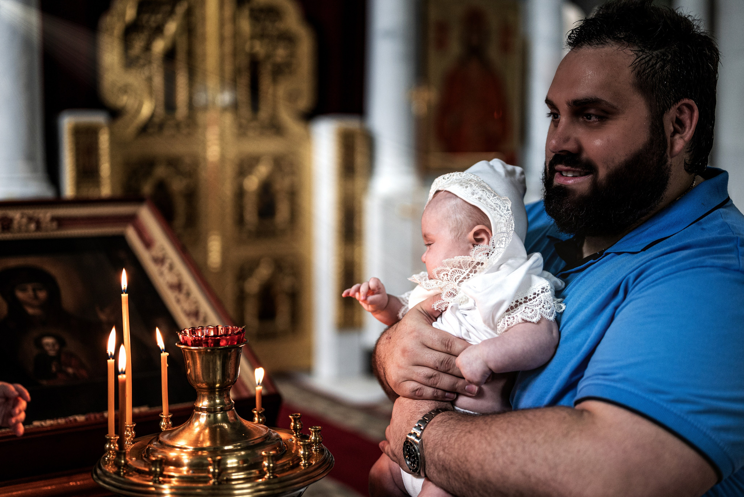 Крещение Анна. Семейный и детский фотограф Москва