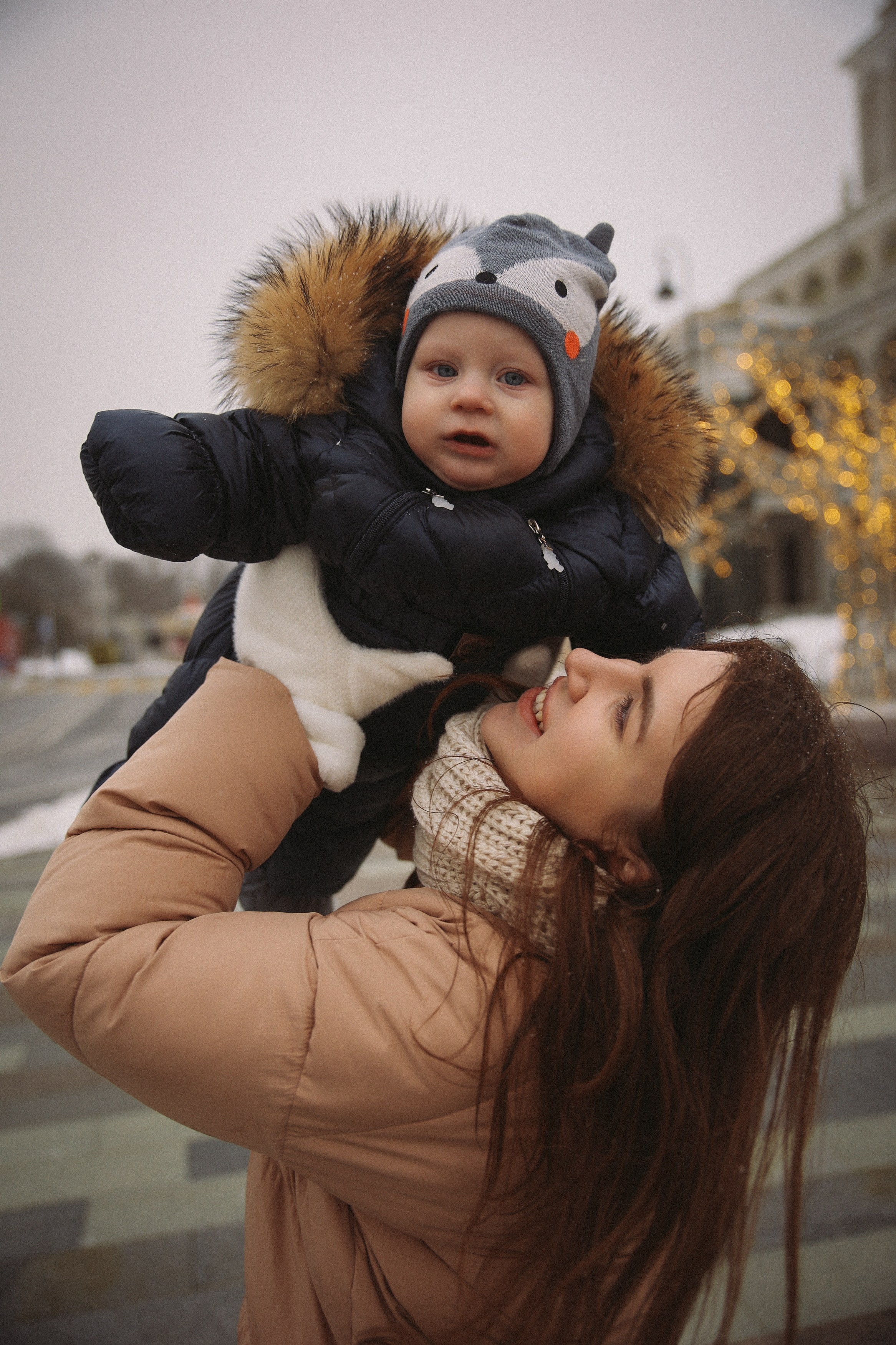 Семейная фотосессия прогулка. Фотограф Владимир Москва