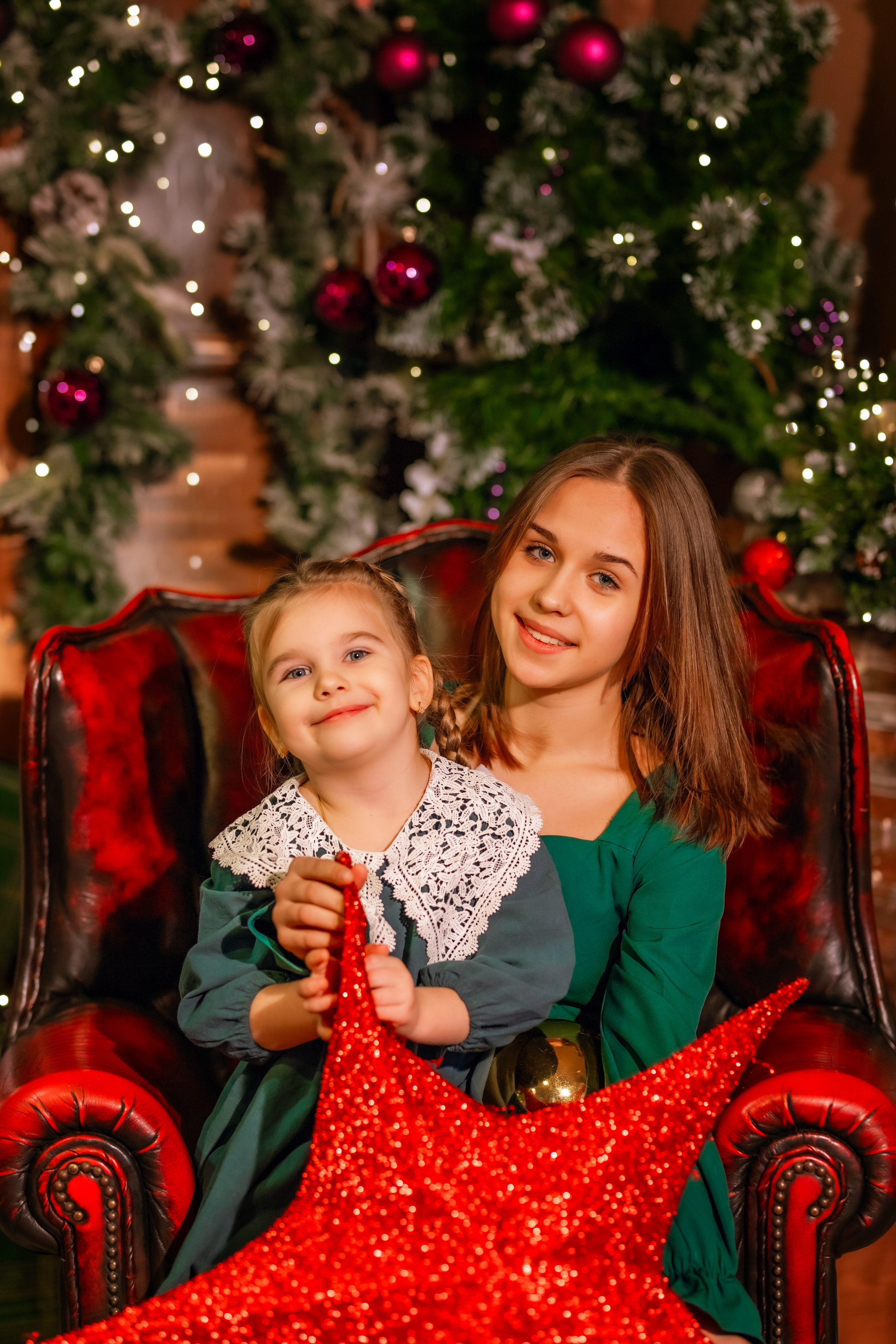 НОВЫЙ ГОД и Рождество в СТУДИЯХ. Фотограф Алина Лебедь