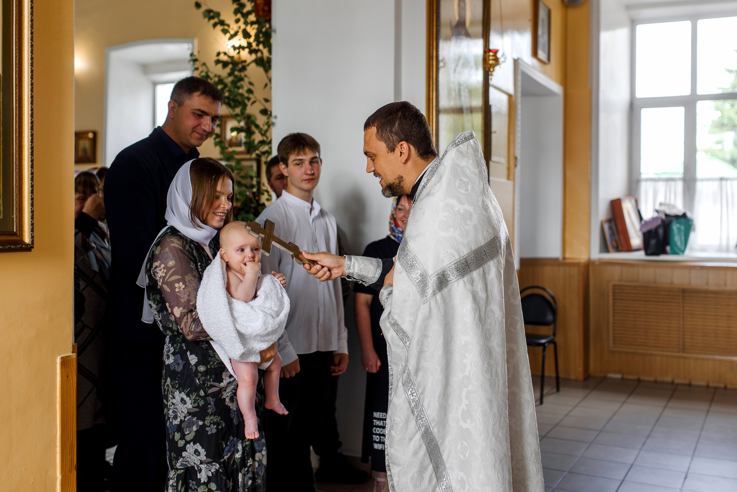 Крещение Леры. Храм святителя Николая Чудотворца (Терновка). Свадебный и семейный Фотограф в Пензе Татьяна Лапоногова