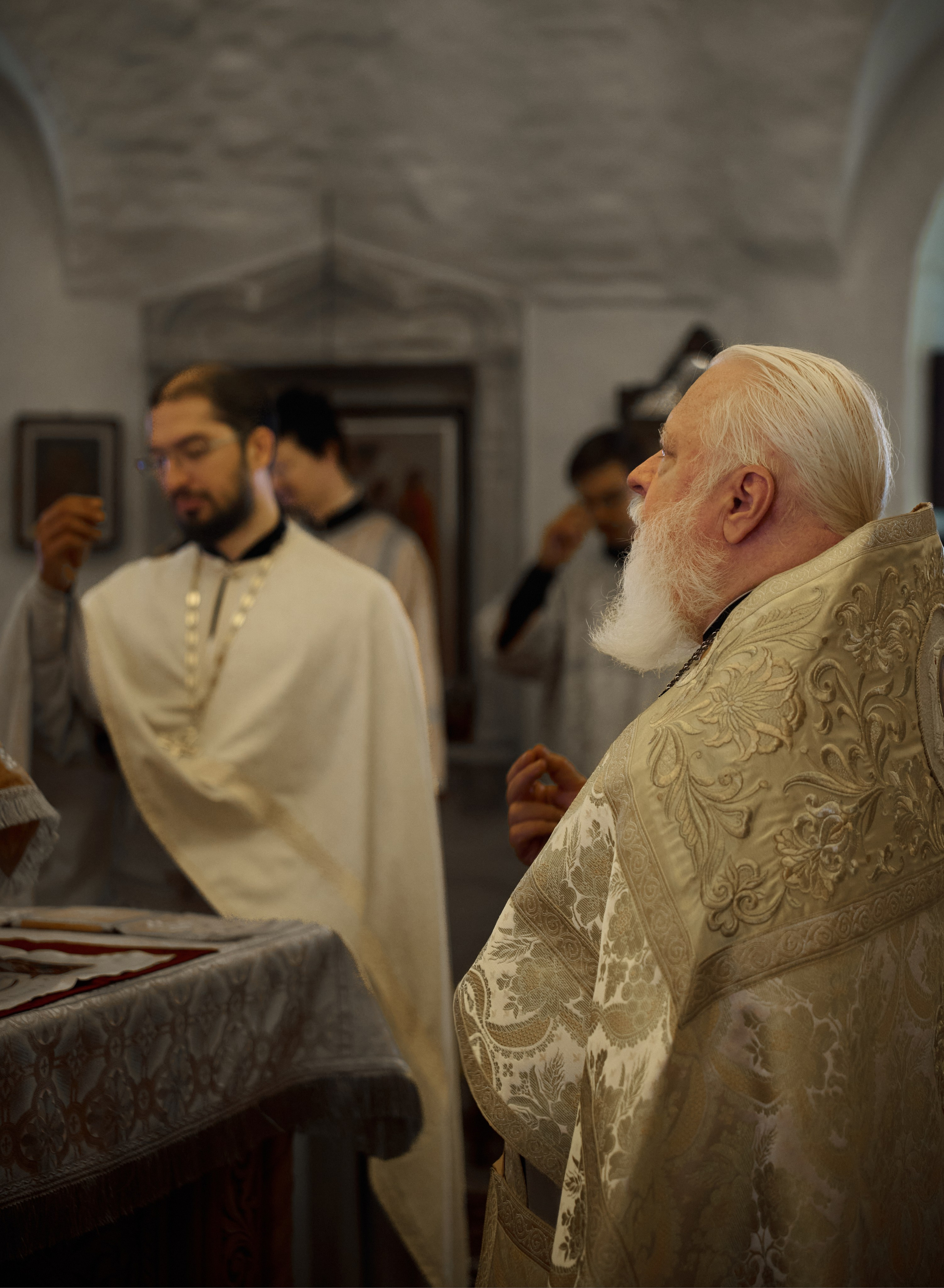 Литургия на китайском языке. Фотограф в Москве