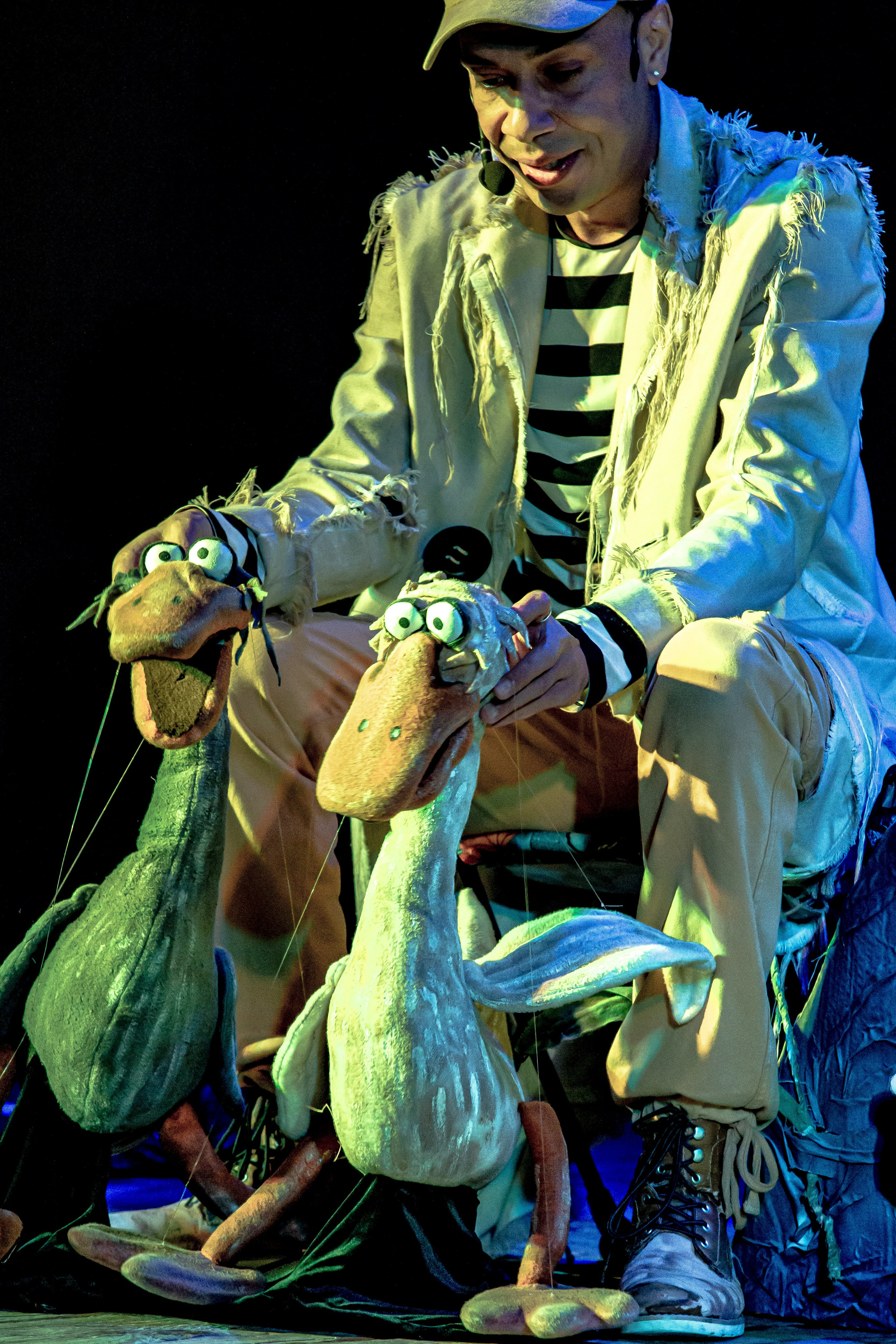 Спектакль театра Саквояж Лягушка путешествиница. Фотограф в Сочи Юрий Шептаев