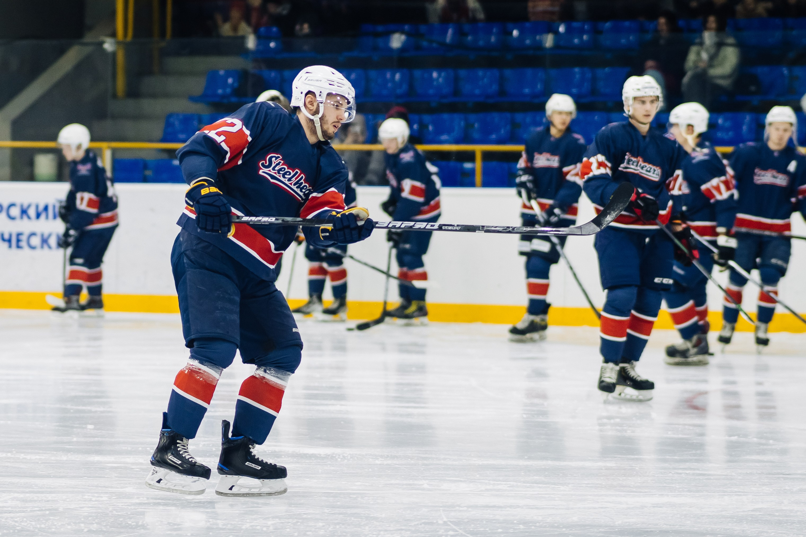 Хоккей. СХЛ / 20.01.24. Денис Прохоров Фотограф в г. Магнитогорск