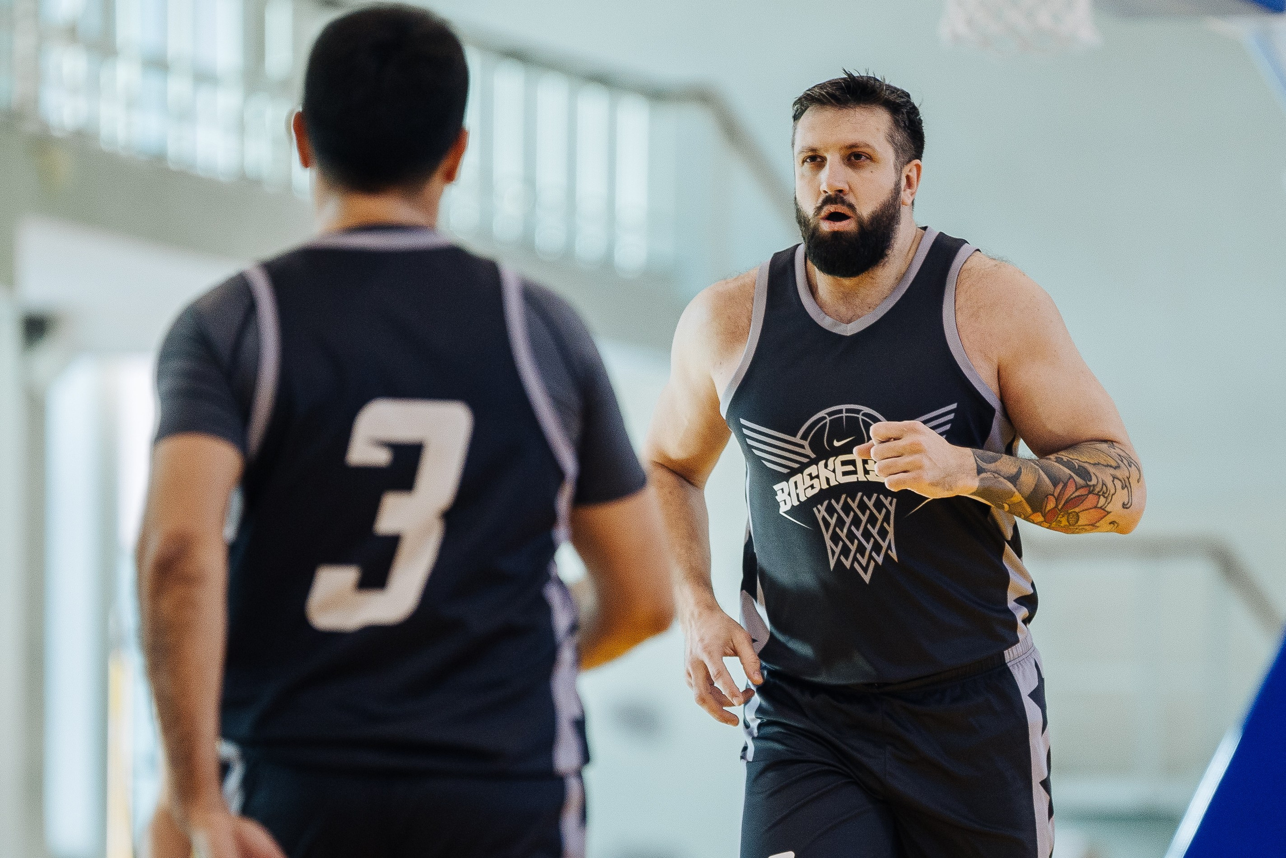 Любительский Чемпионат Магнитогорска по баскетболу // 09.02.25. Денис Прохоров Фотограф в г. Магнитогорск