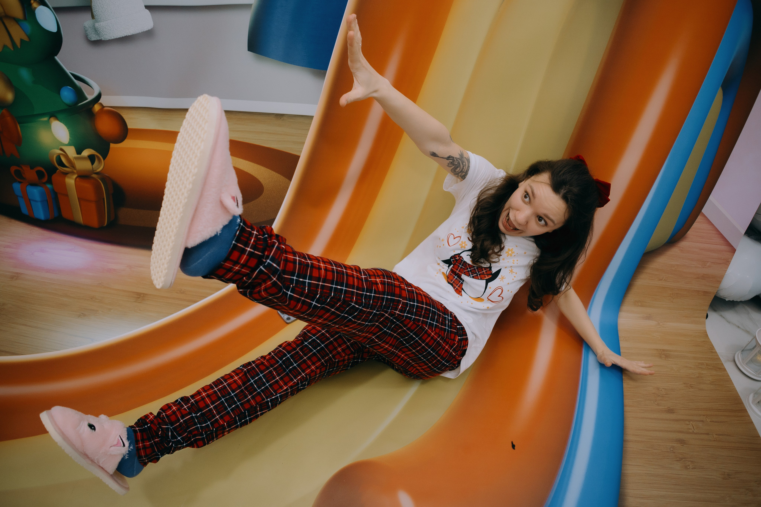 Пижамная вечеринка в школе-интернате № 5 // 27.12.2024. Денис Прохоров Фотограф в г. Магнитогорск