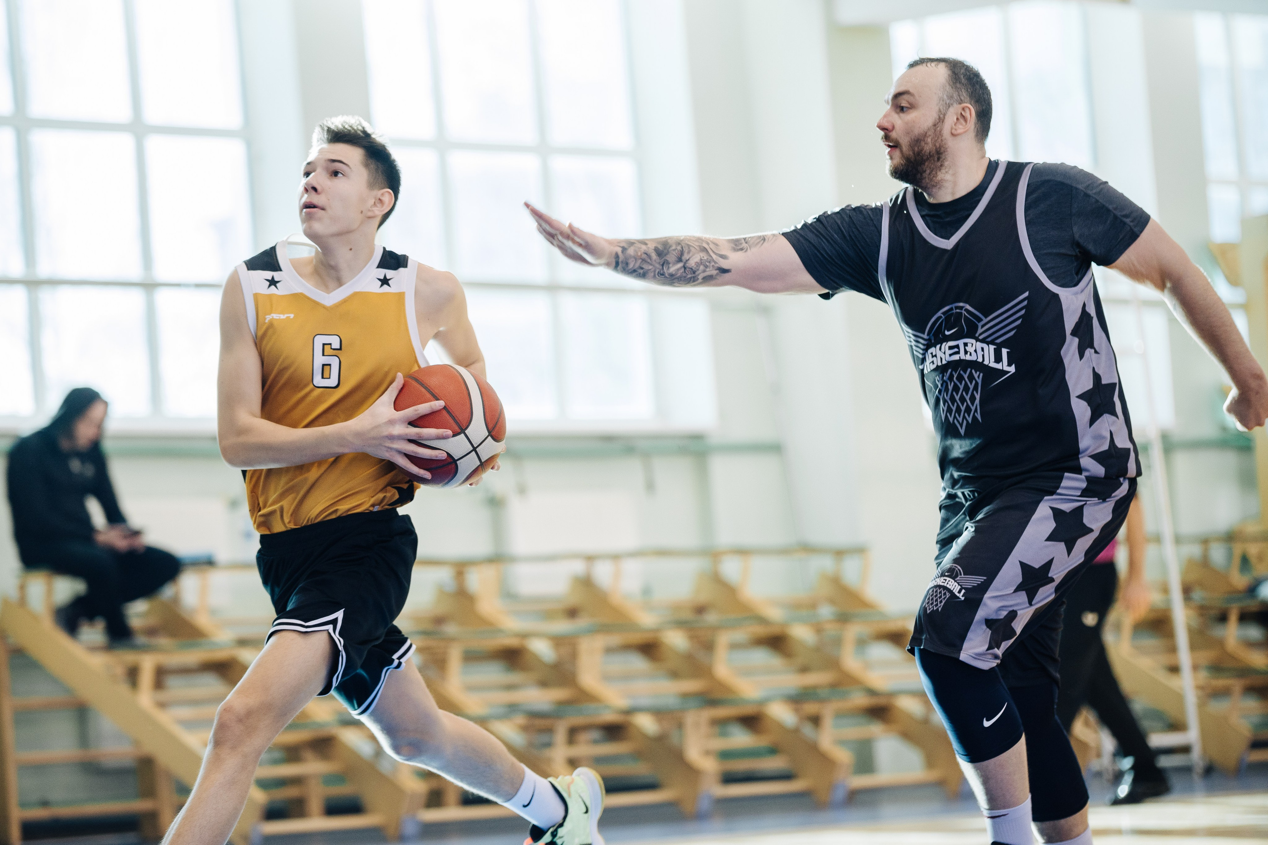 Любительский Чемпионат Магнитогорска по баскетболу // 09.02.25. Денис Прохоров Фотограф в г. Магнитогорск