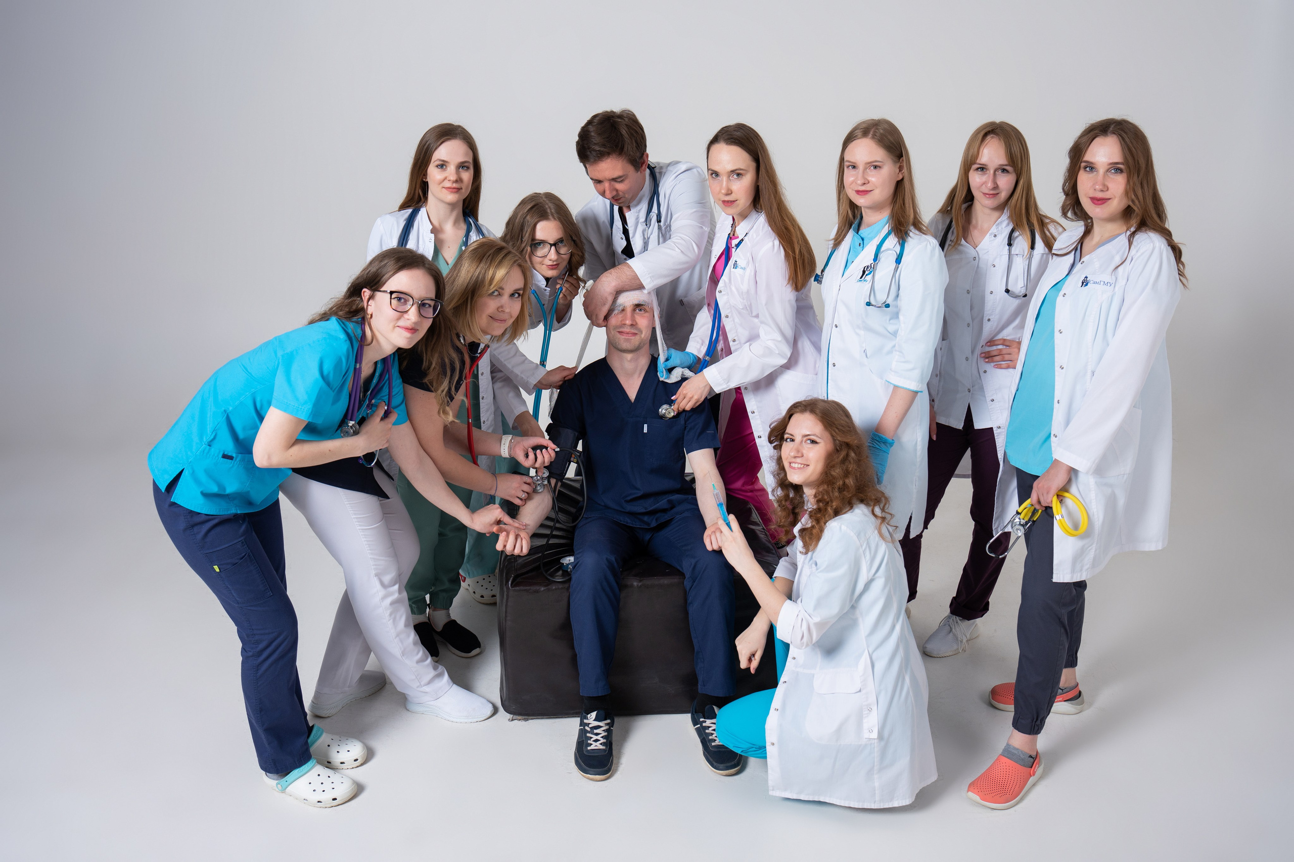 Выпускники медицинского университета. Фотограф в Самаре Иван Булатов