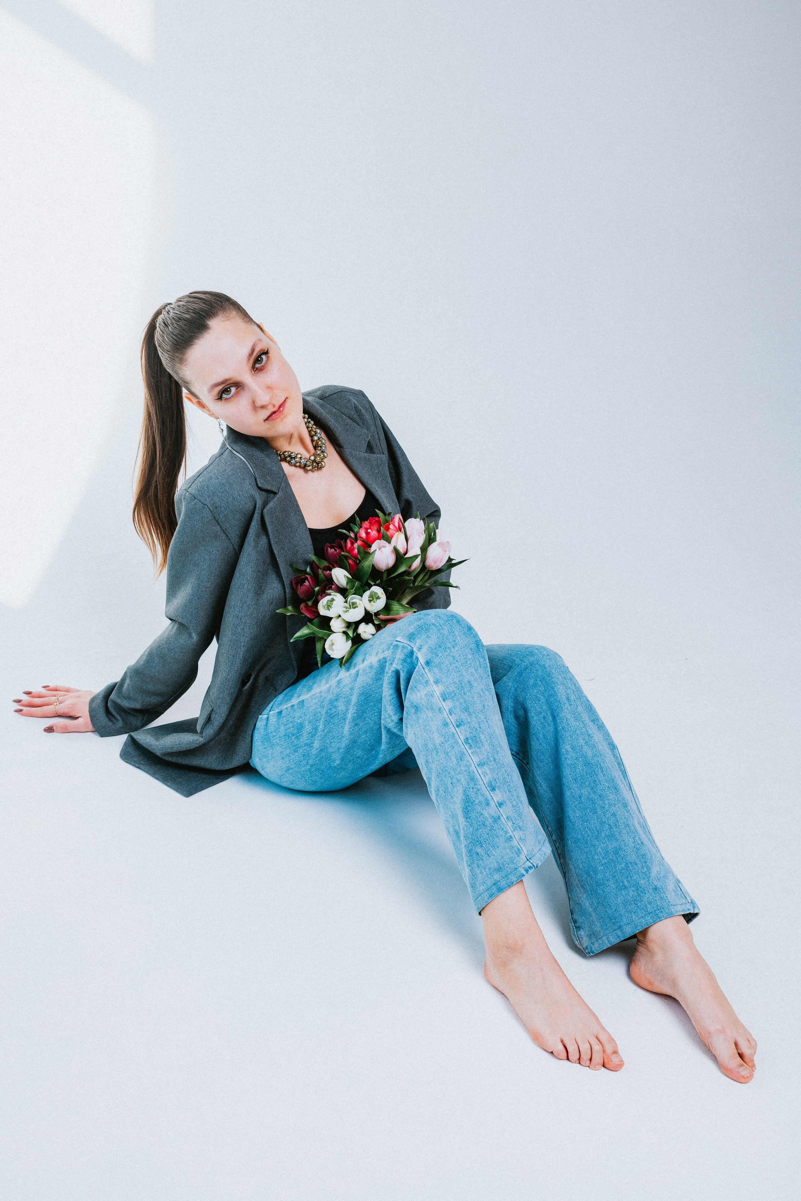 С тюльпанами. Свадебный и семейный фотограф в Рязани Датская Ксения