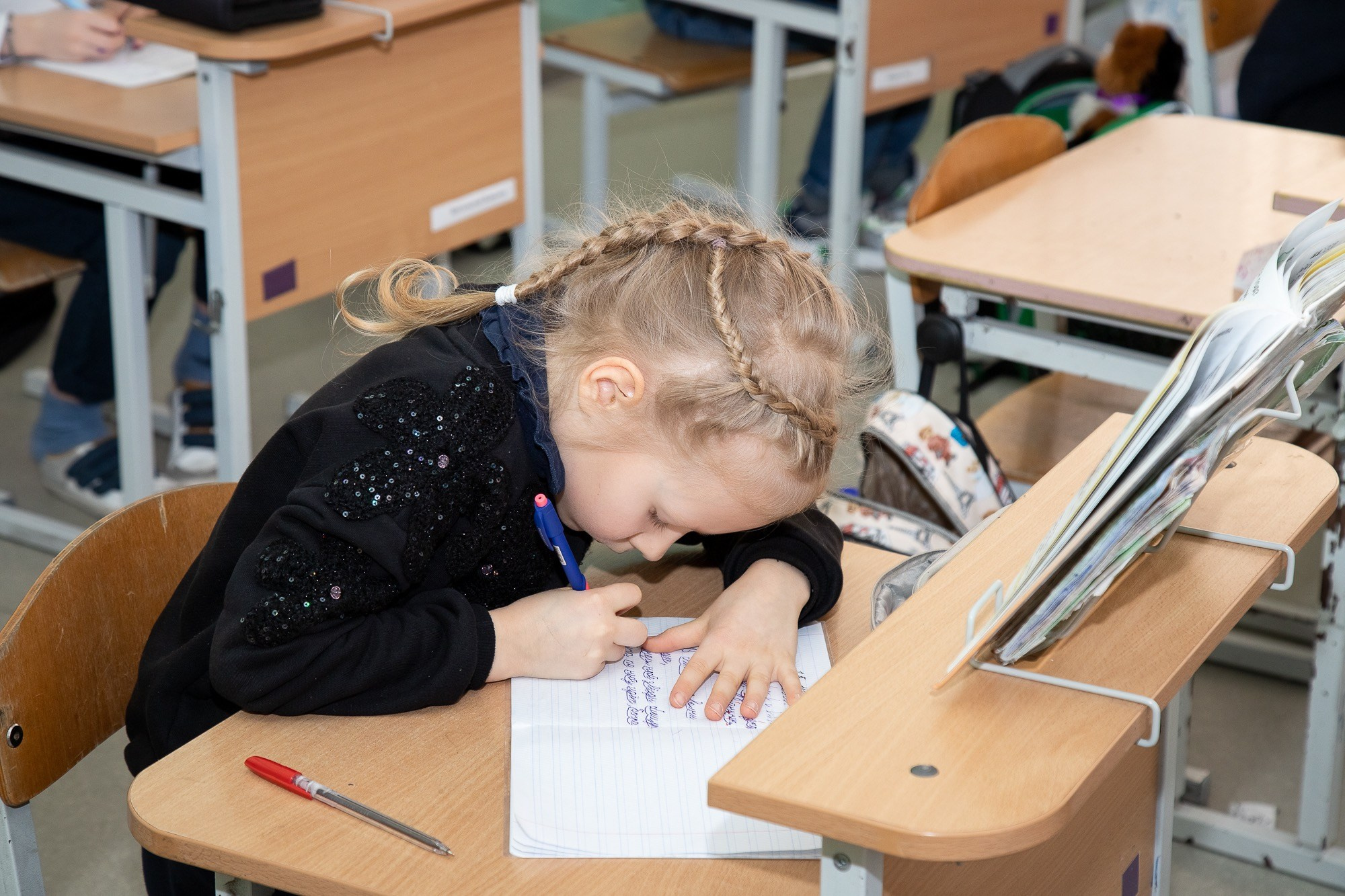 Учебные будни первоклассников. Фотограф во Владивостоке Анастасия Стробыкина