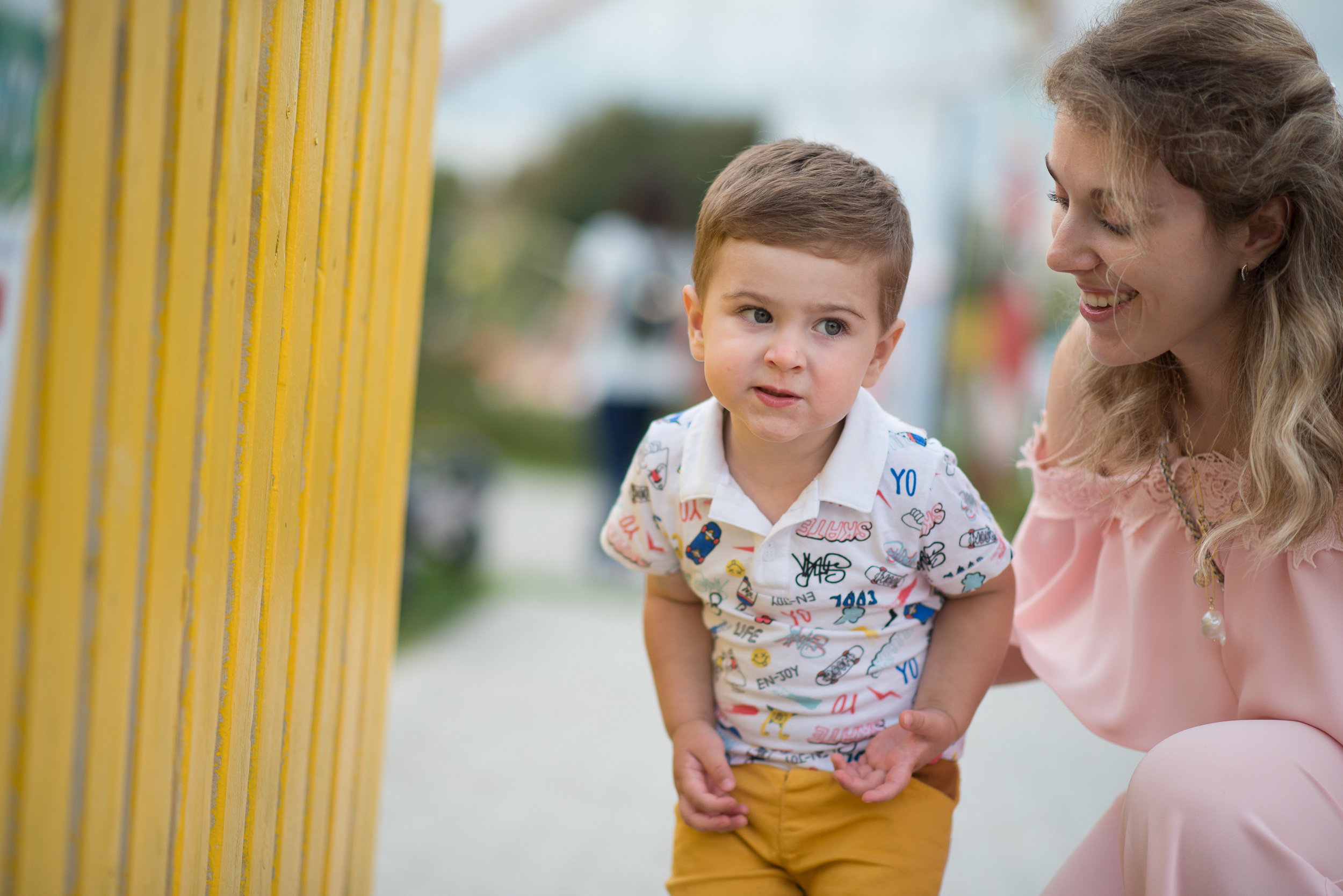 Семейная съемка в парке развлечений «Сказка». Портретный фотограф в Москве Алексей Михайлов