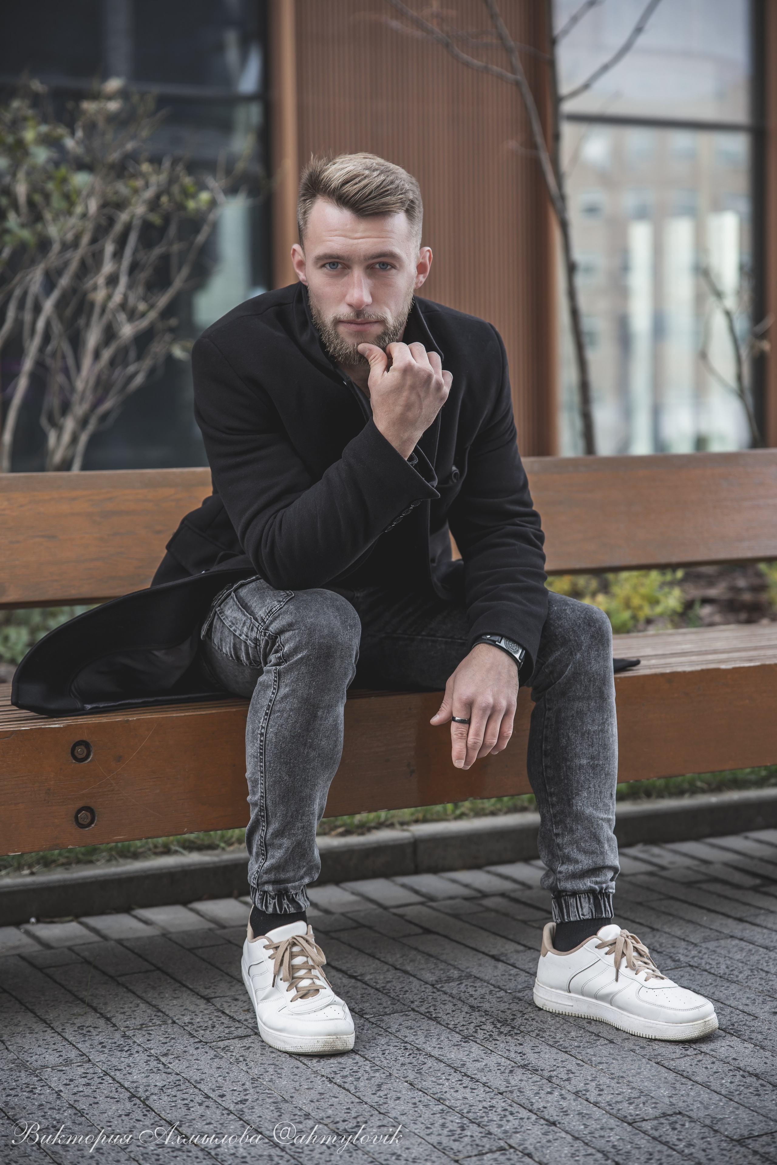 Прогулка с Хаски (Сергей). Виктория Ахмылова. Фотограф в Москве