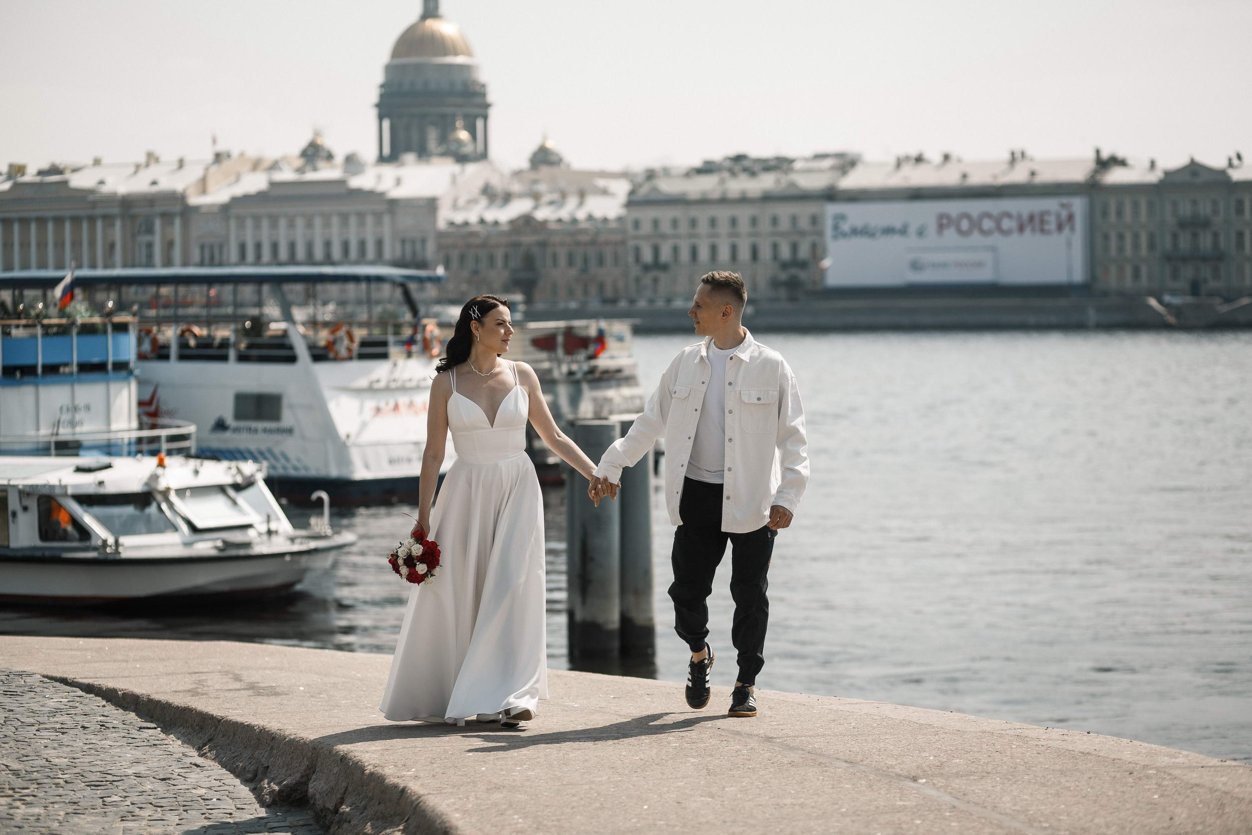 Анонс: Дарья и Владимир. Свадебный фотограф Игорь Брундасов 8PHOTO на свадьбу венчание загс СПб