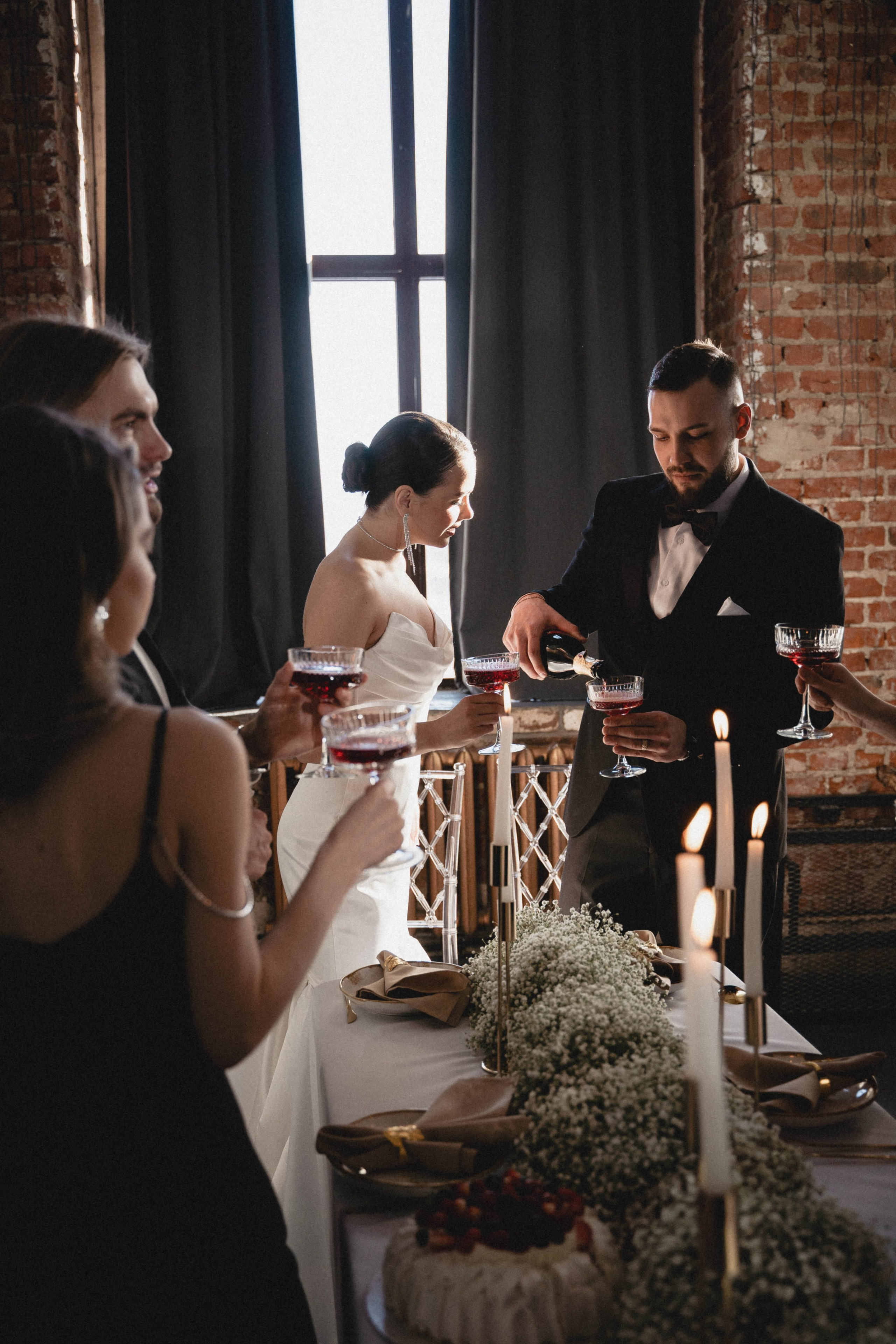 Камерный ужин. Свадебный фотограф Казань Анастасия Доле