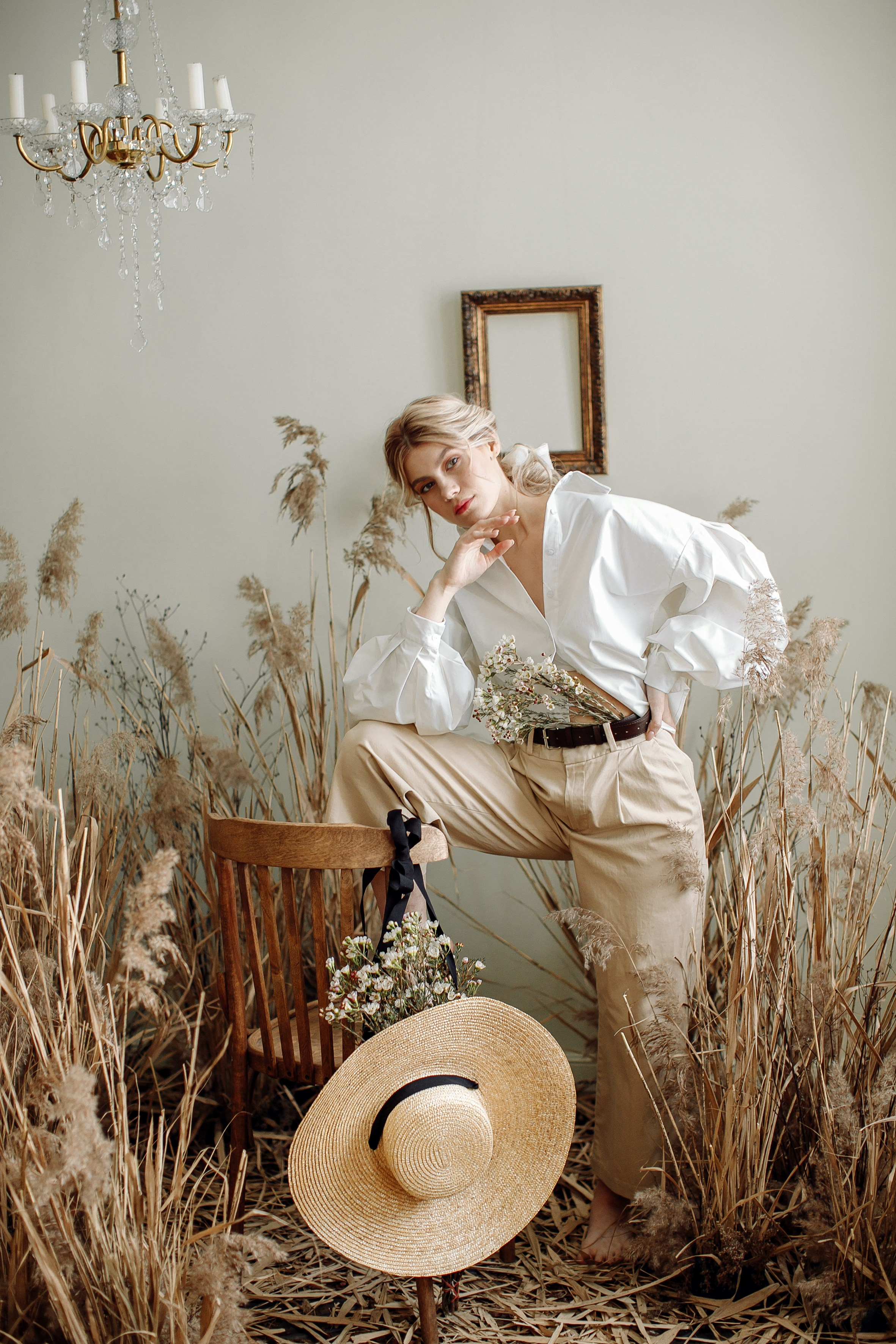 Портретная фотосессия Насти. Свадебный фотограф Москва