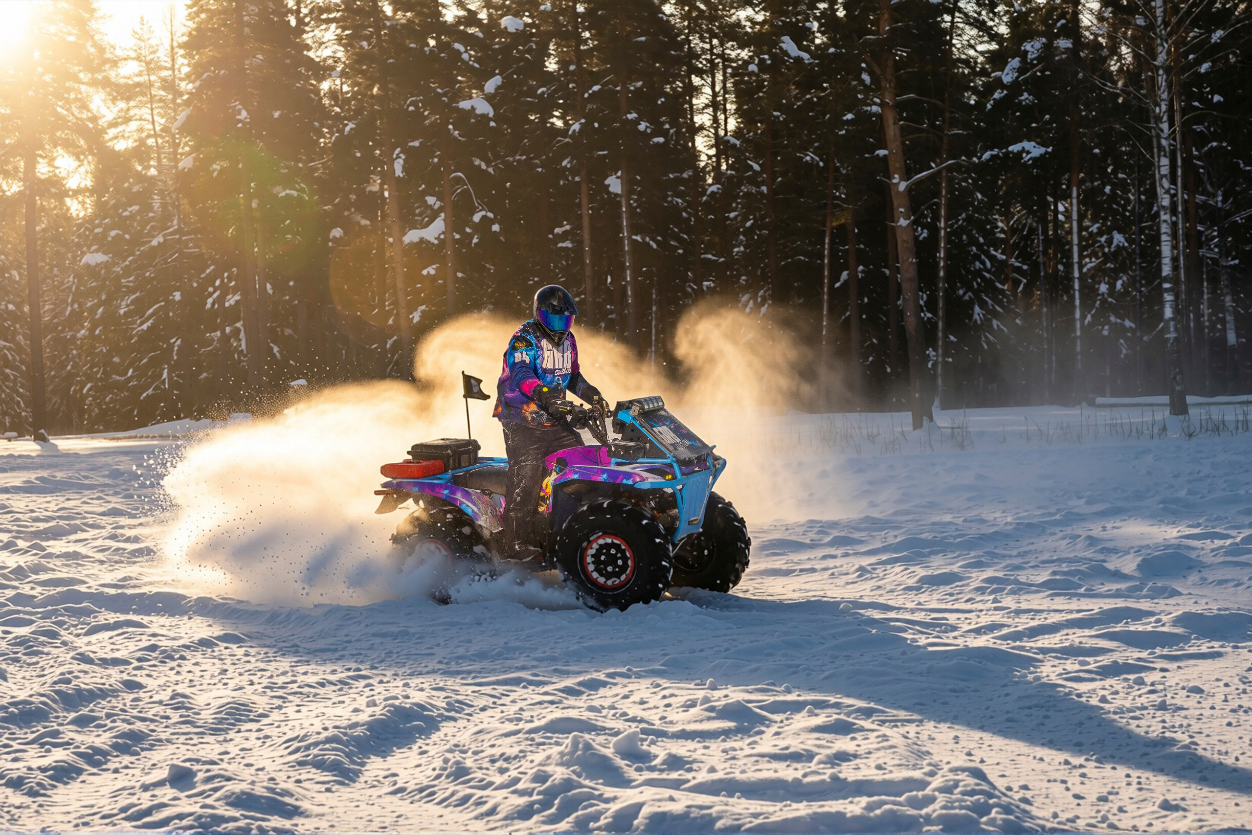 Кудрово ATV. Графический дизайнер Илья Левченко