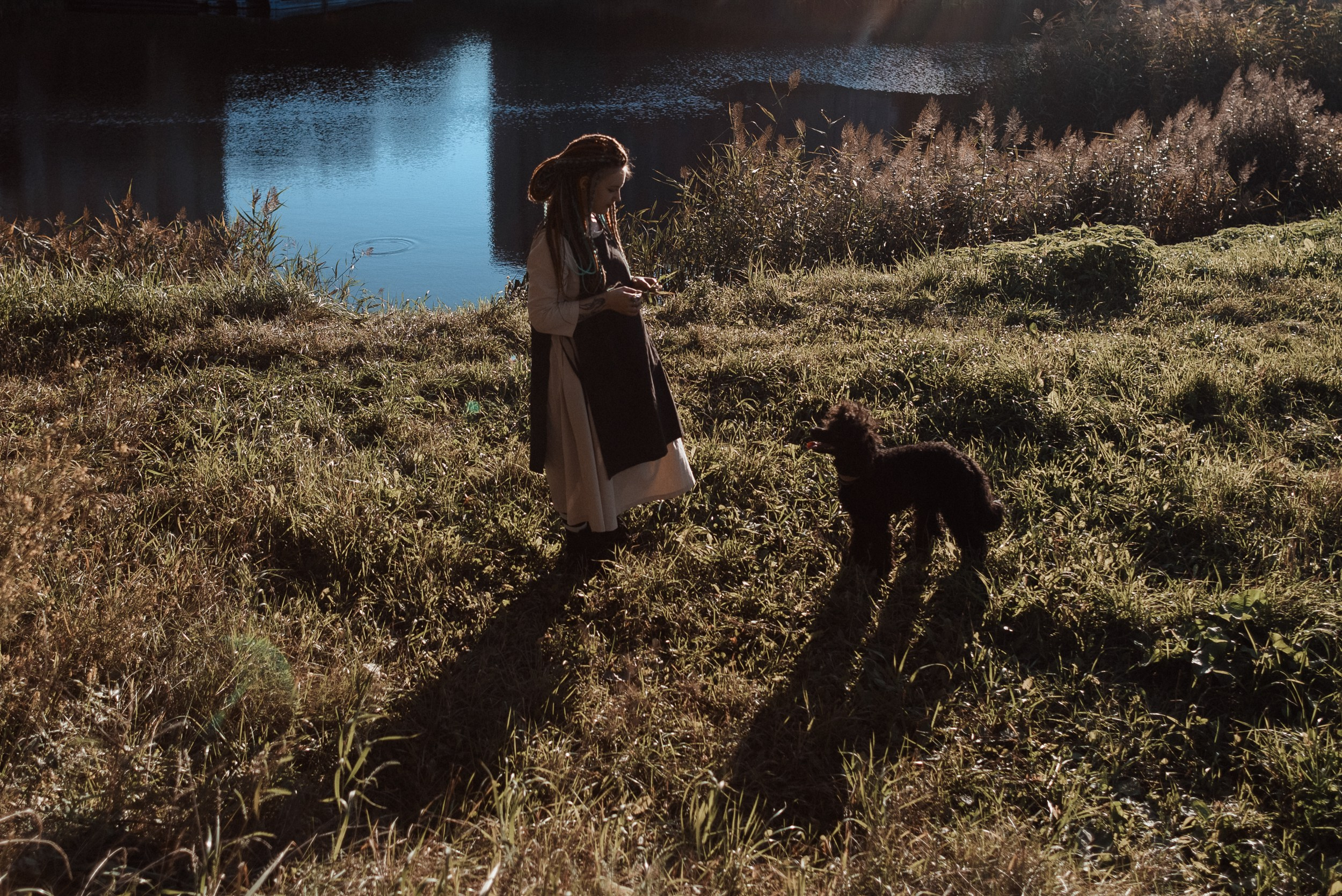 Стася и Каренин. Фотограф Дарья Мустафина, Тюмень