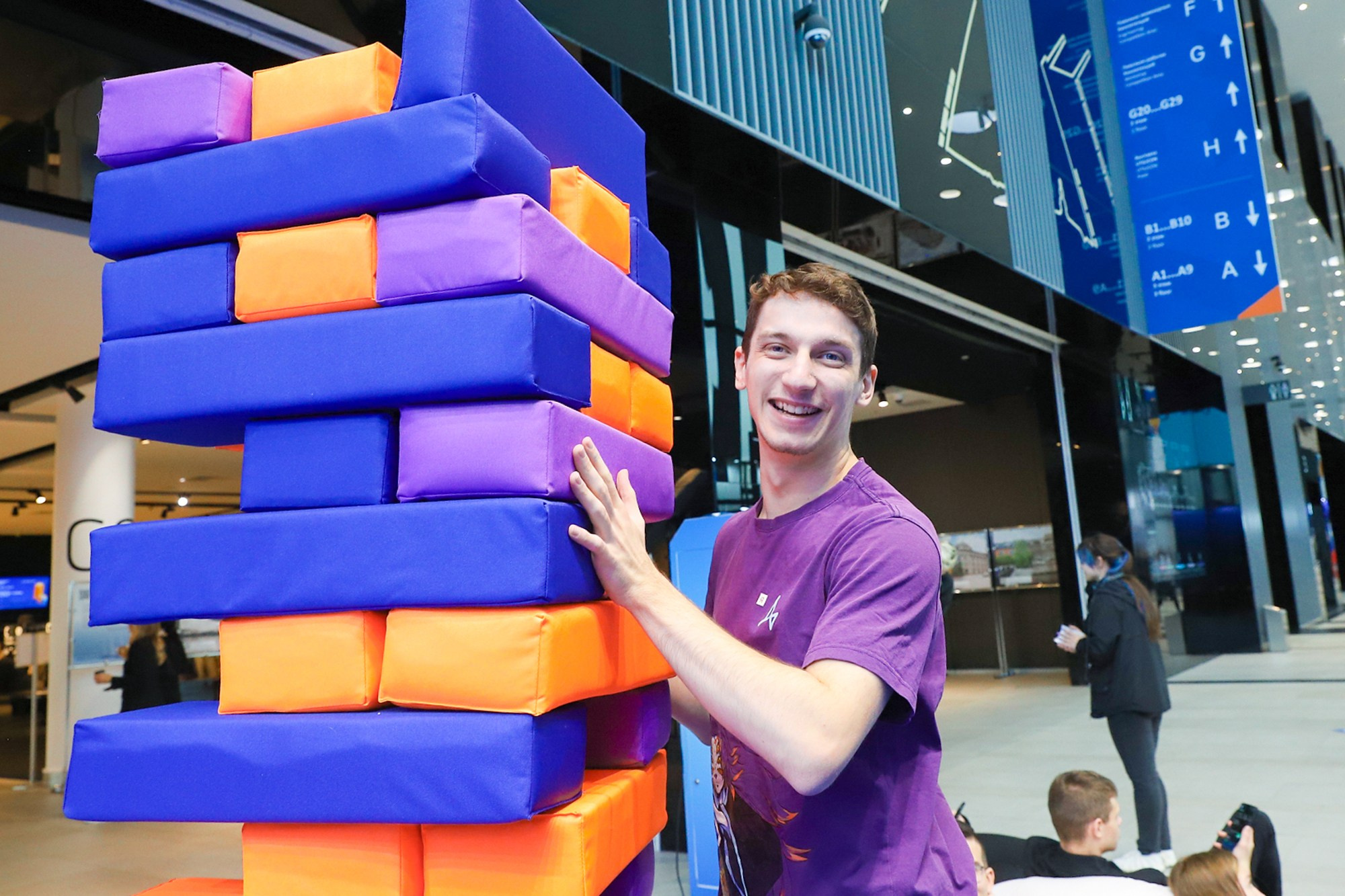 Стенд «Россия — страна возможностей». Фотограф Дарья Попова