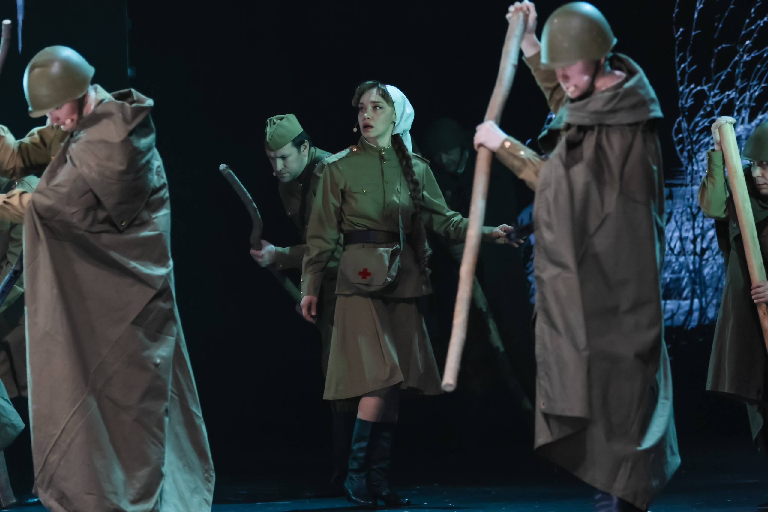 Василий Теркин, театр «Русская песня». Фотограф Ольга Махалова — Санкт-Петербург, Москва, Нижний Новгород