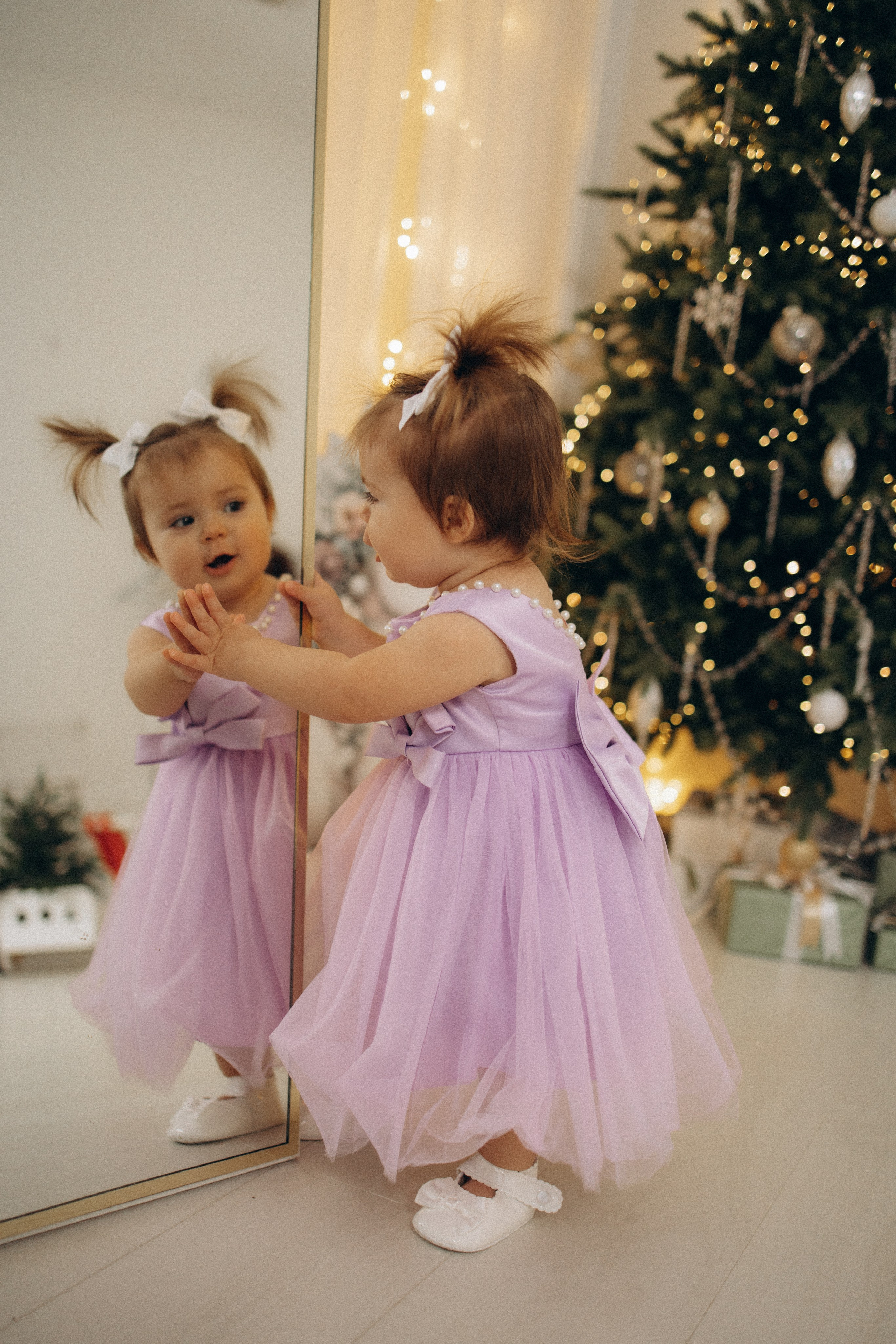 Новый год маленькой Анечки. Семейный фотограф в Москве Анастасия Шалда