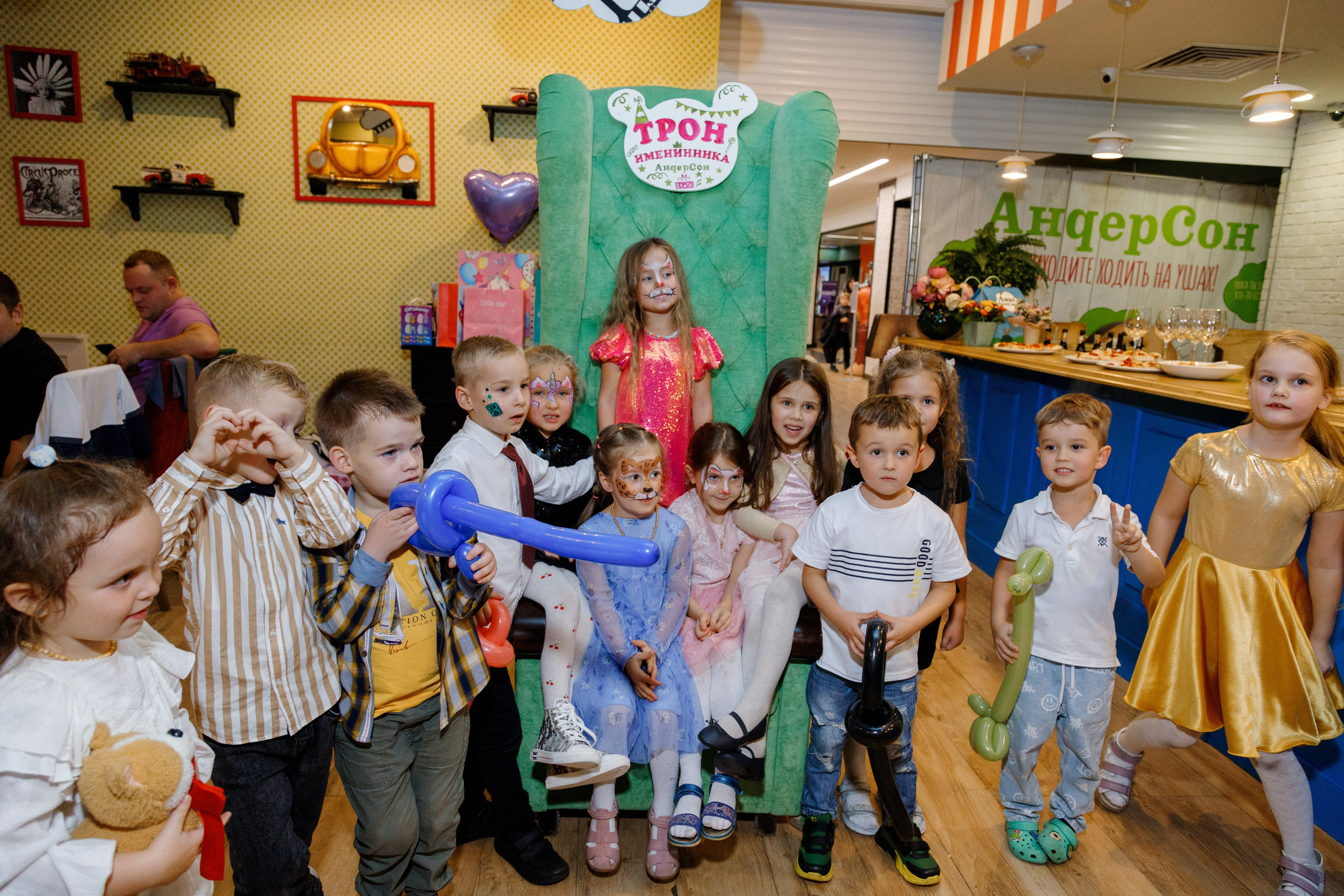 День рождения Кристиночки в ресторане Андерсон. Фотограф Александра Сыщенко