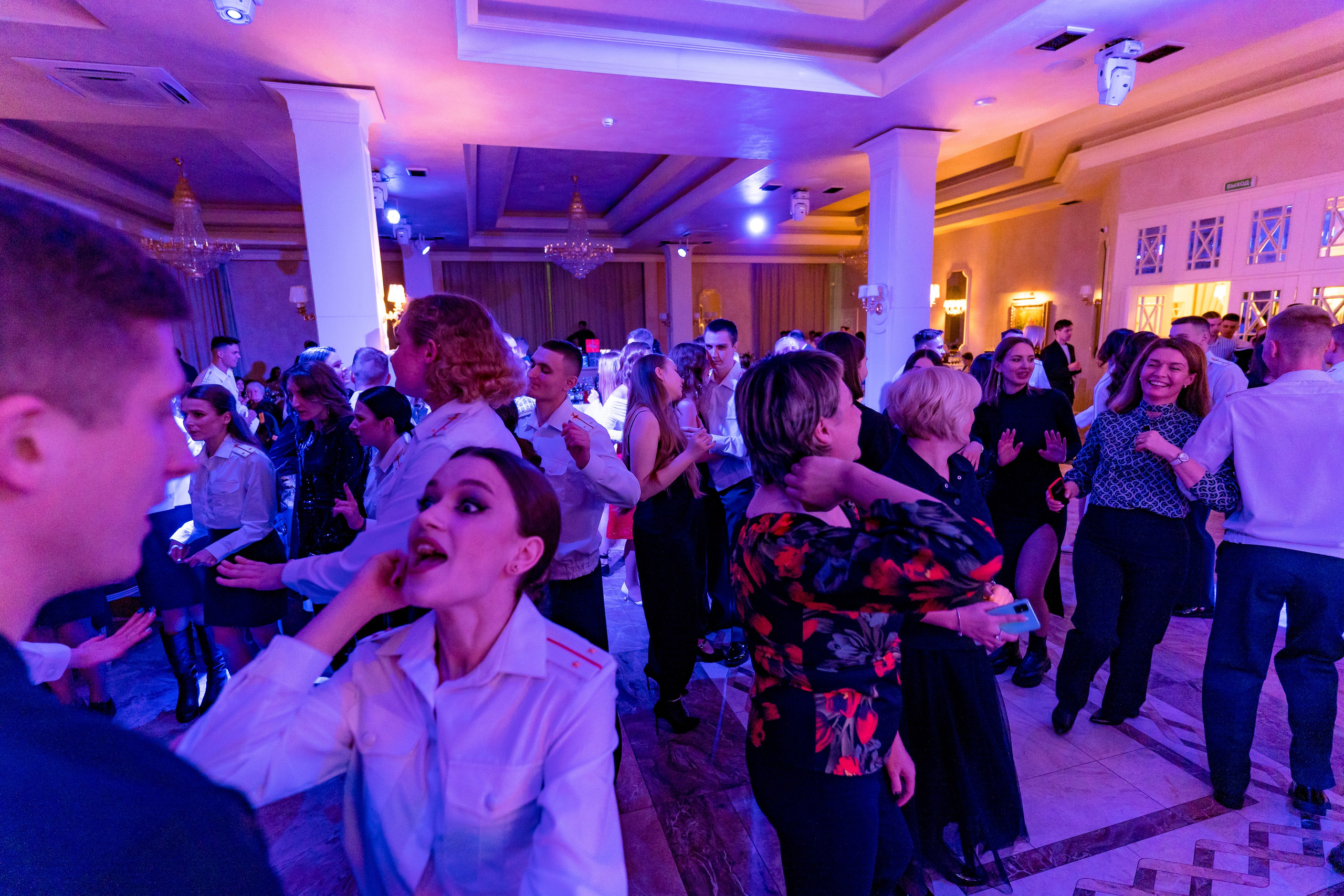 Фотосъемка выпуска военной академии и вручение дипломов