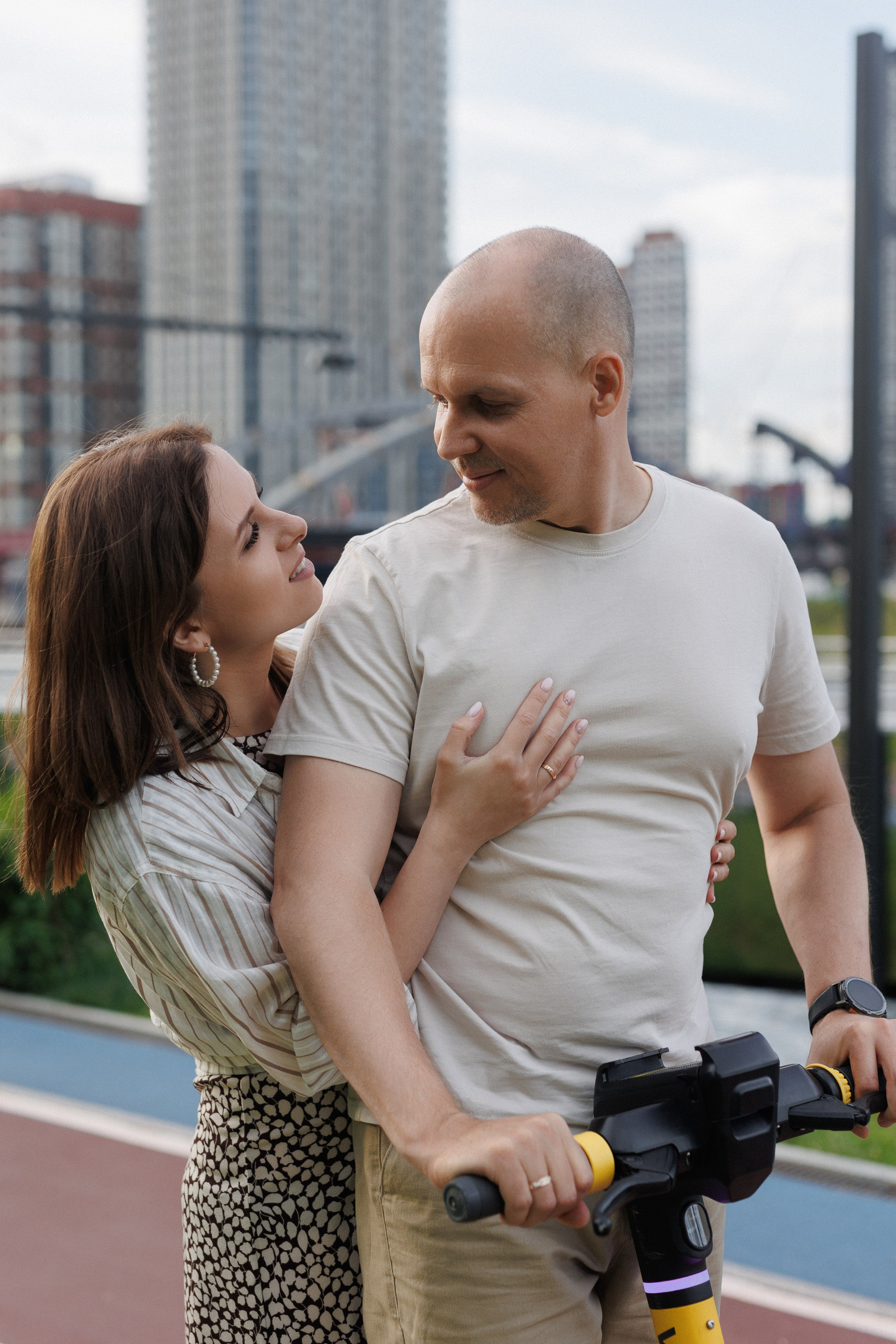 Катерина и Денис. Набережная. Семейный и свадебный фотограф в Москве Черкасова Анна