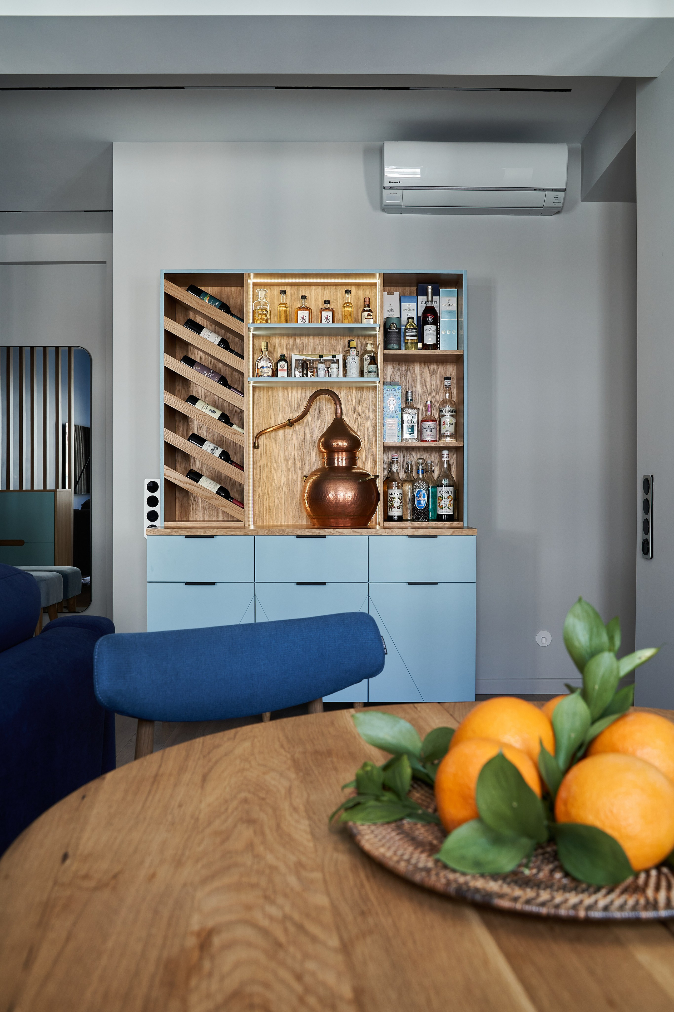 Цвет настроения Синий (публикация в журнале Buro 314). Бояршинов Антон Интерьерный фотограф/видеограф Москва