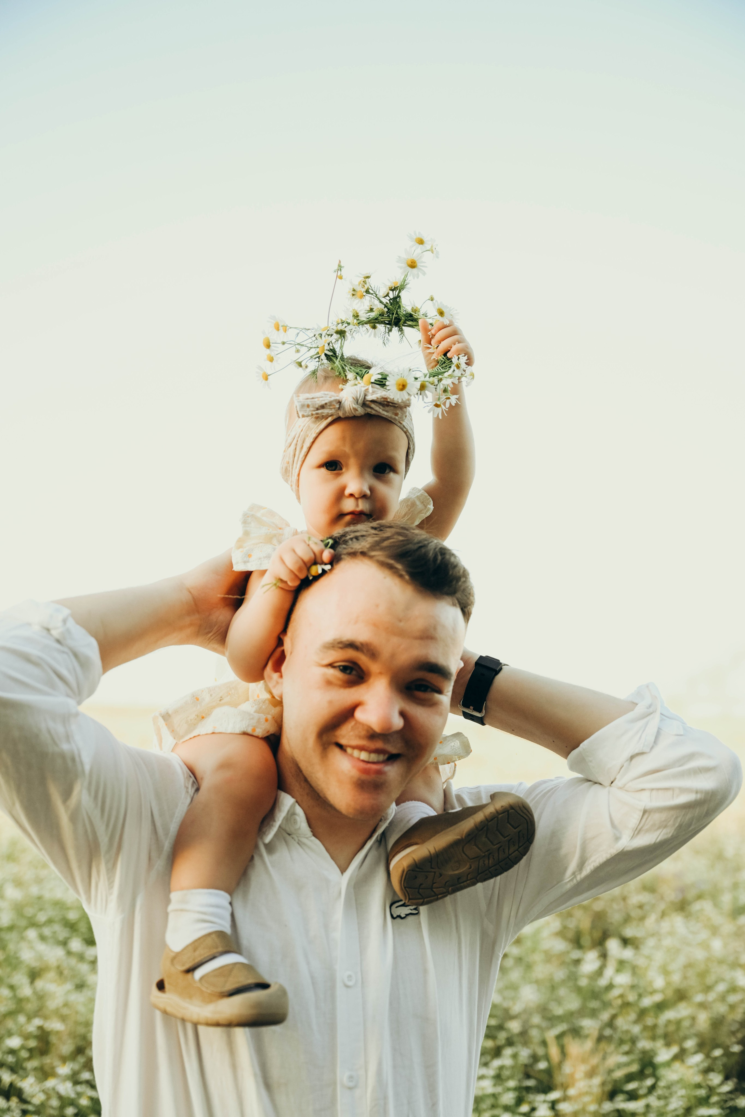 Ромашковое поле. Семейный фотограф в Москве Люберцах Ирина Вронская