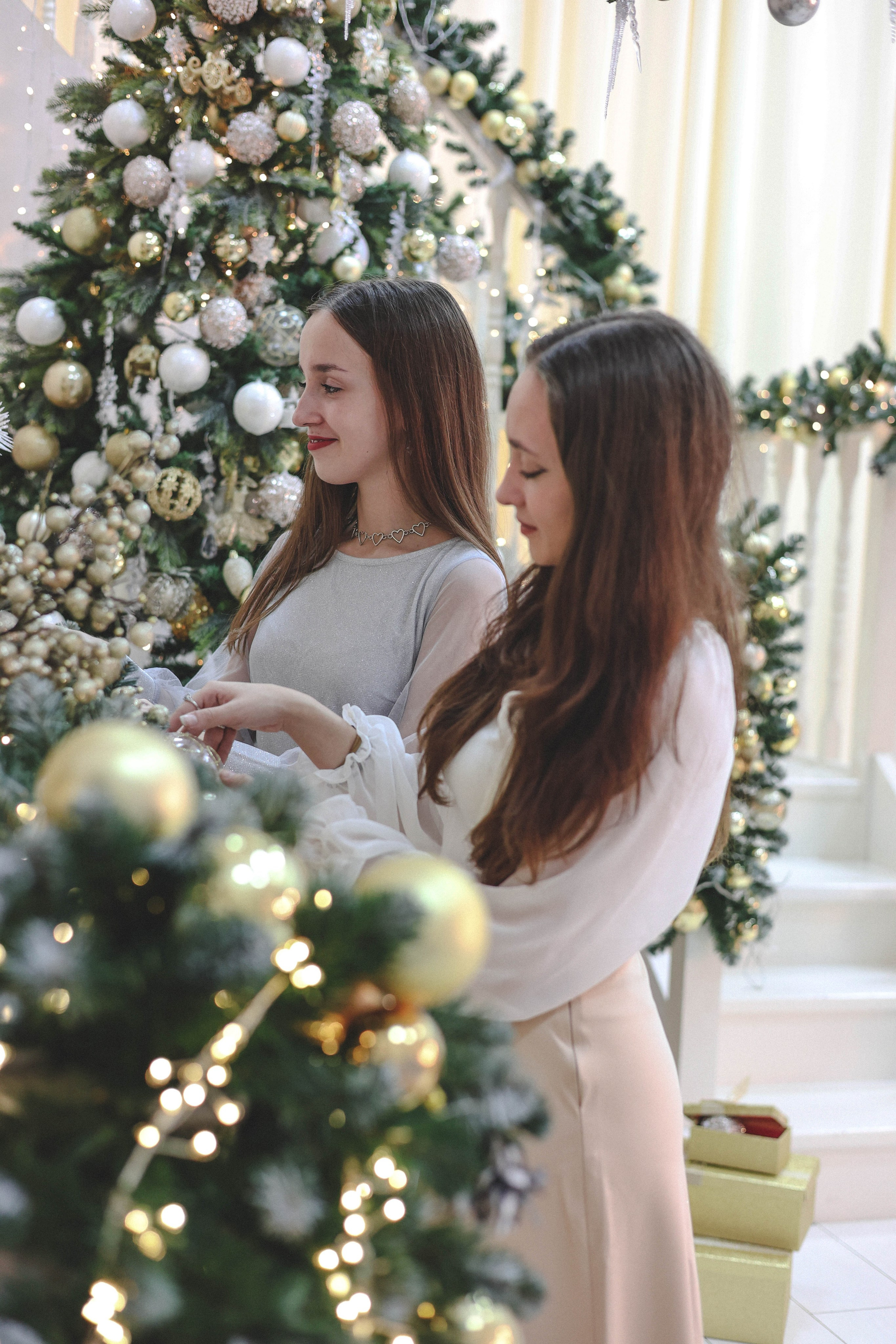 Новогодняя история «Ирина и ее семья». Фотограф в Москве Анастасия Калинина