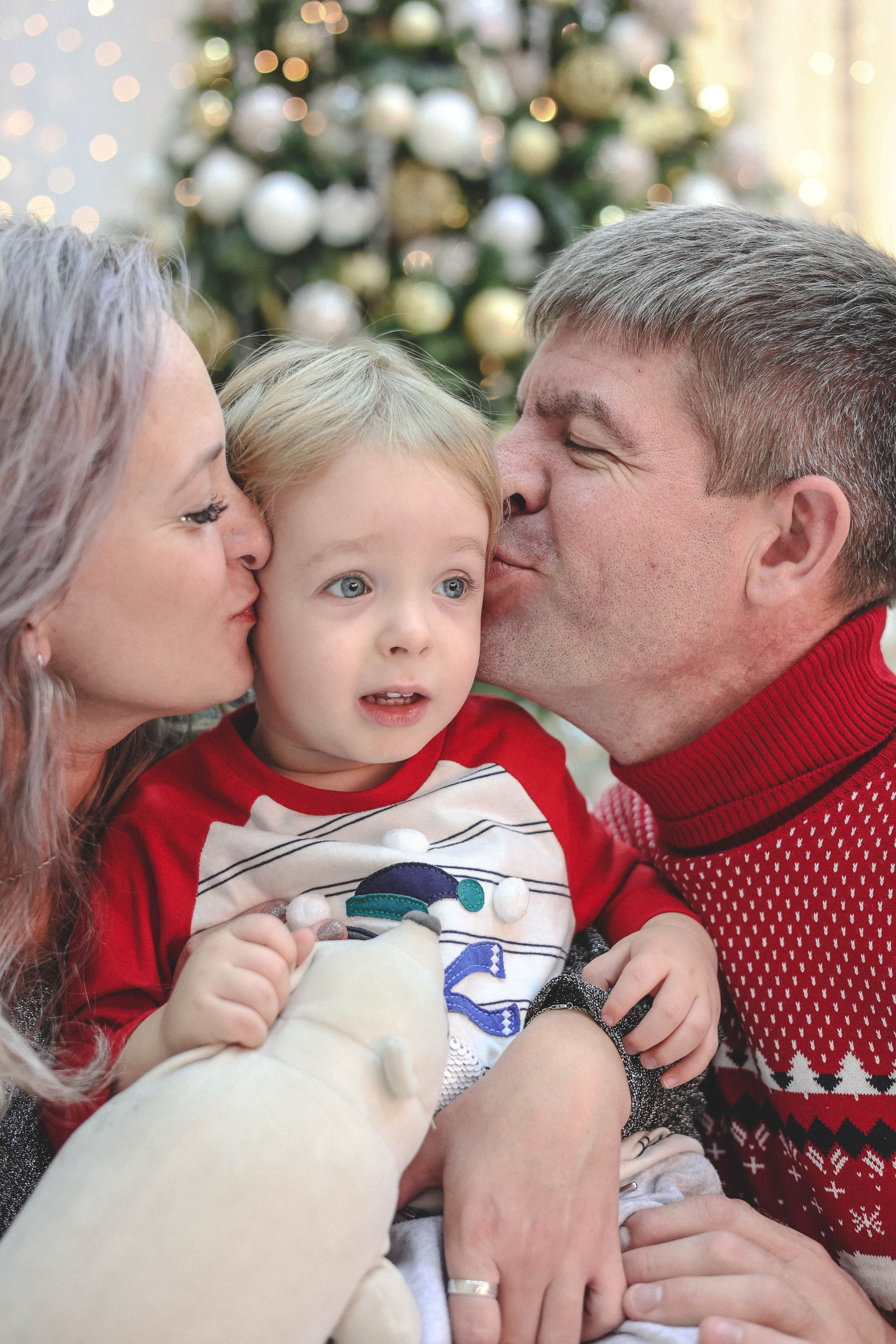 Новогодняя история «Ирина и ее семья». Фотограф в Москве Анастасия Калинина