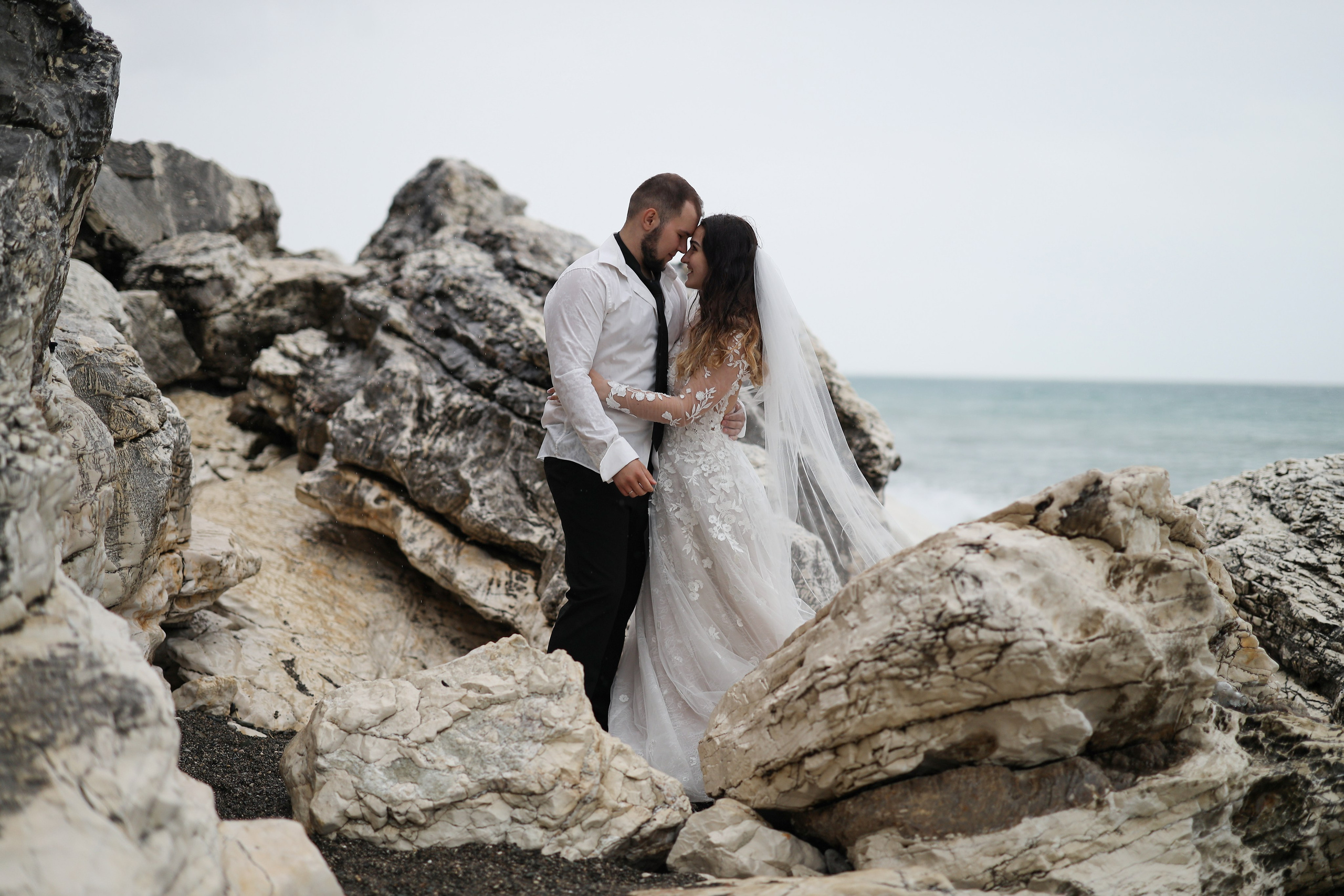 Свадебное Love story, Белые Скалы Абхазия. Свадебный и семейный фотограф в Абхазии Жанна Соснина