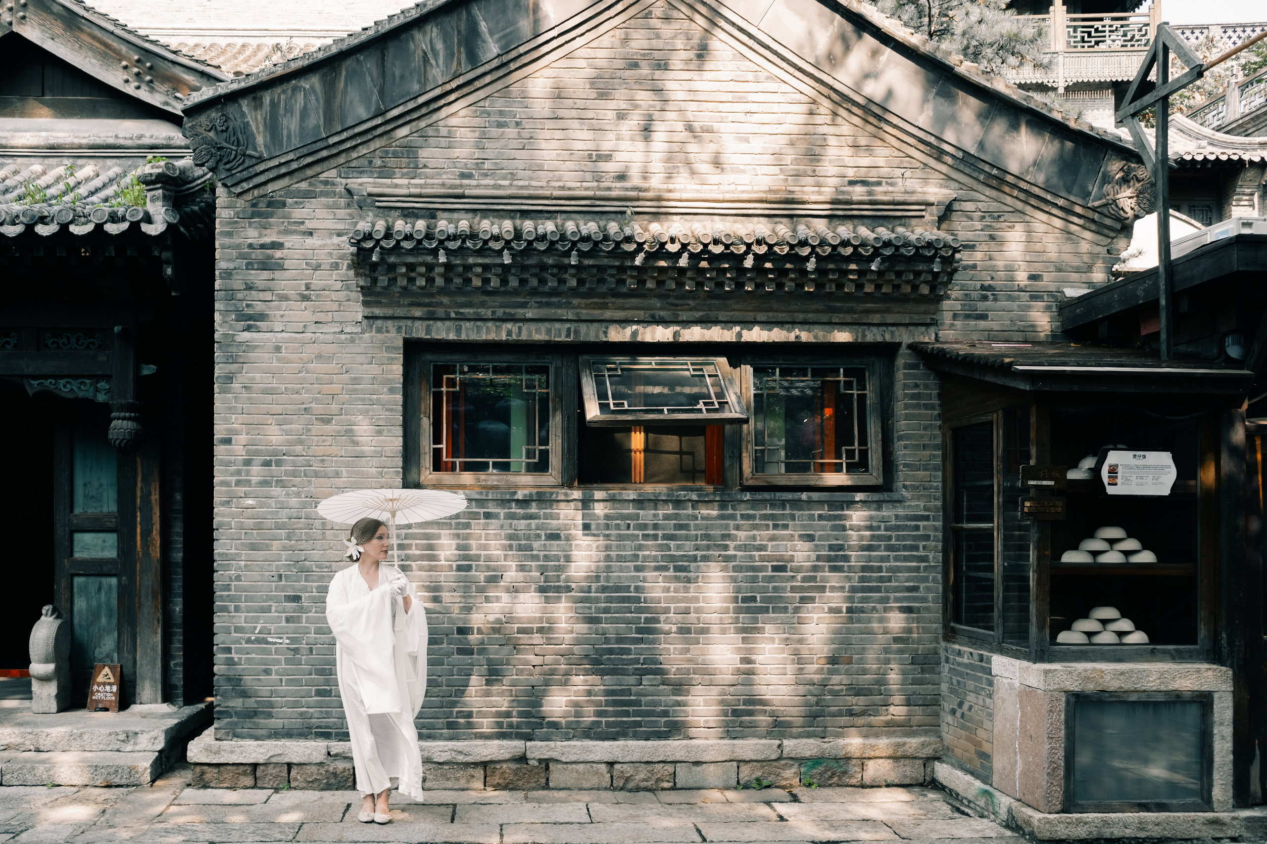 Photoshoot in traditional Chinese dresses