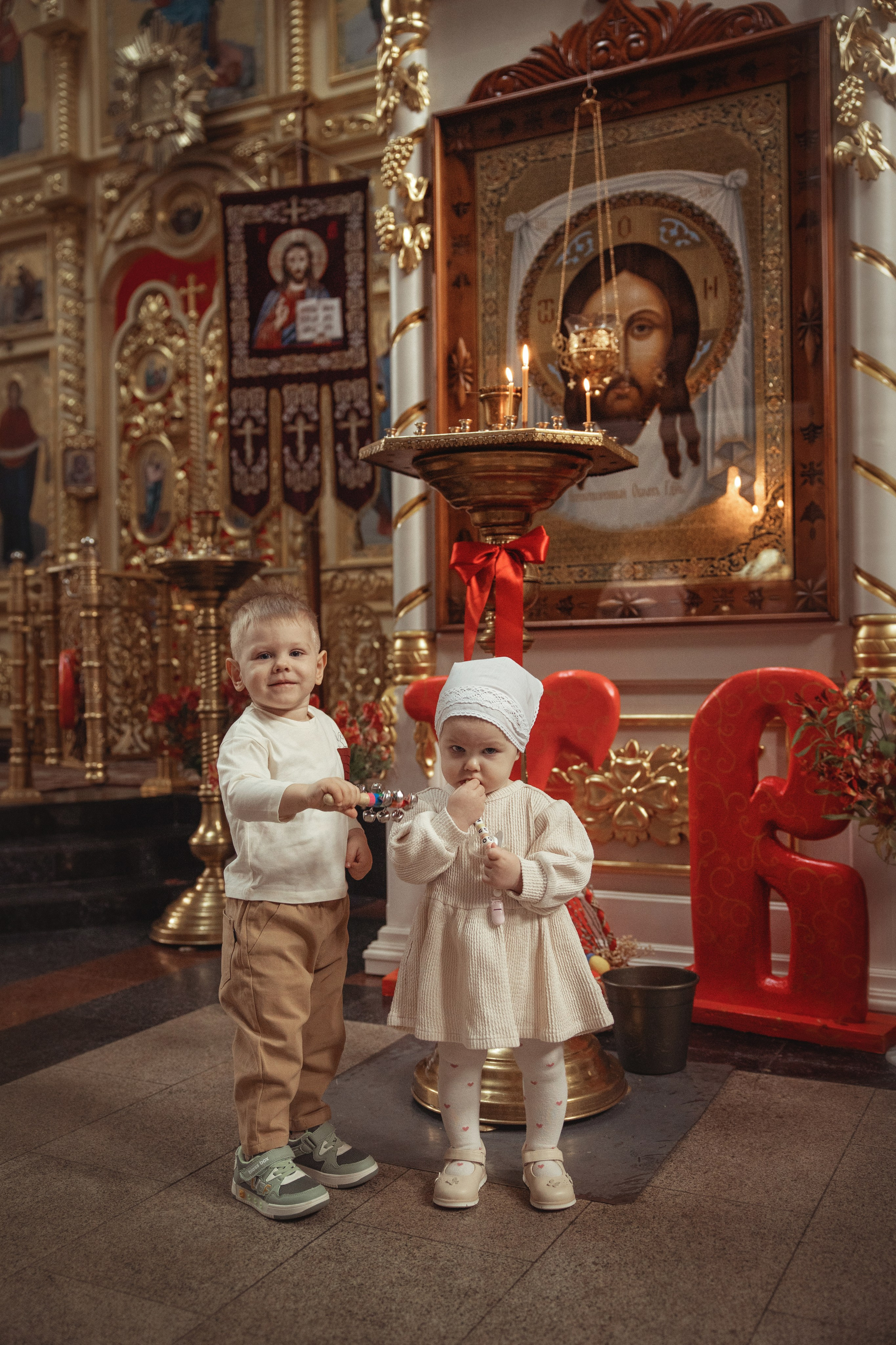 Таинство Крещения Полины. Храм А.Первозванного ст. Новотитаровская. Фотограф на Крещение и Венчание Краснодарский край — Гранкина Юлия
