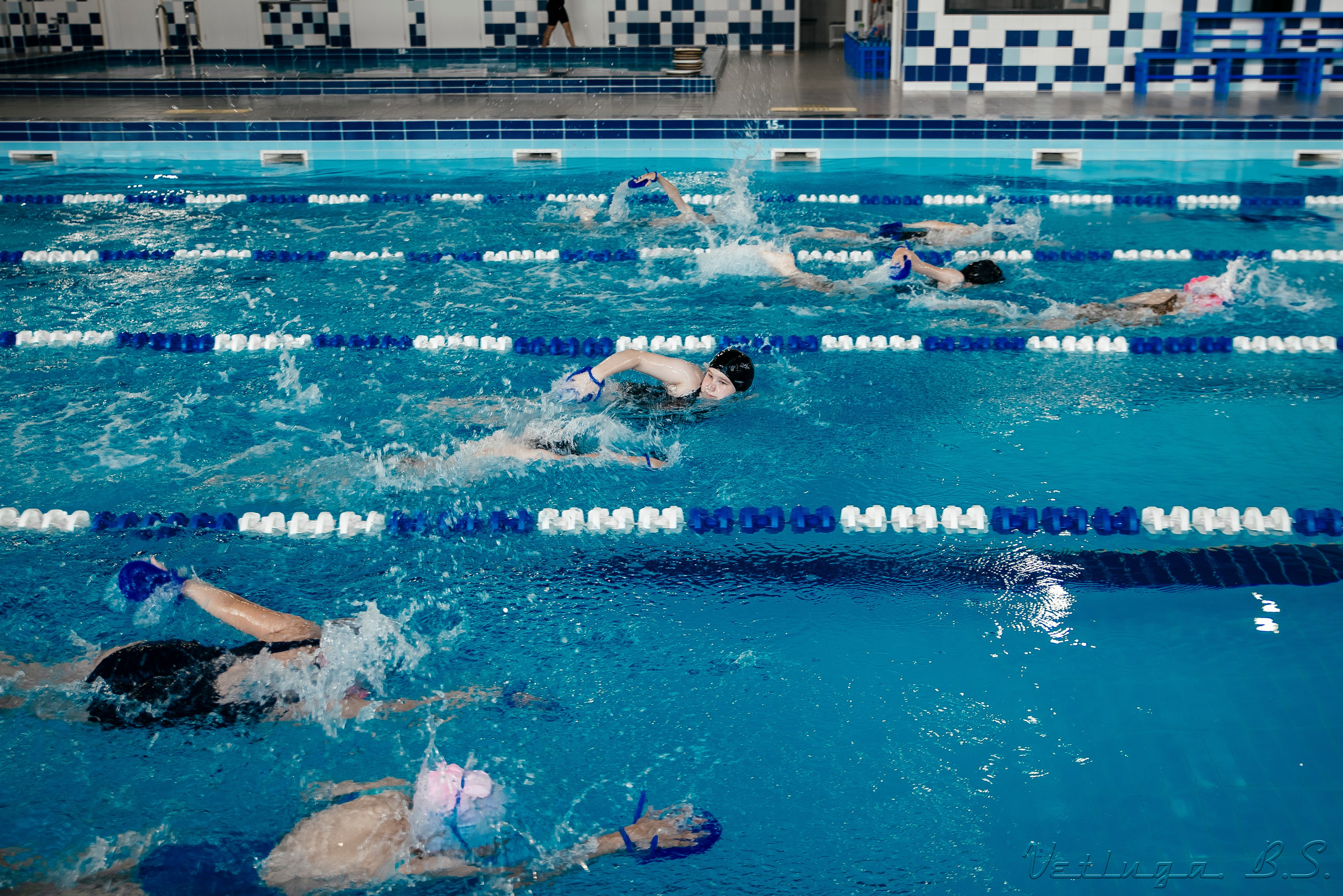 Плавание (тренировка). Фотограф в Ветлуге Сергей Белов (VETLUGA B.S.)