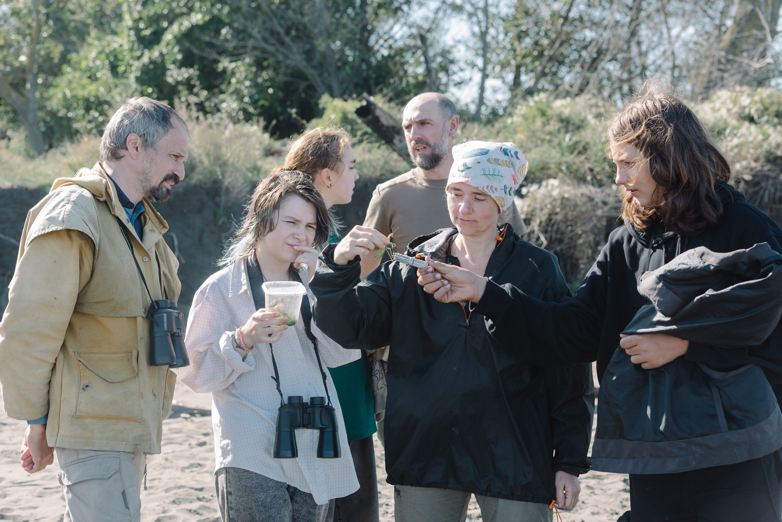 Самур биологи. Фотограф Алиса Калинина